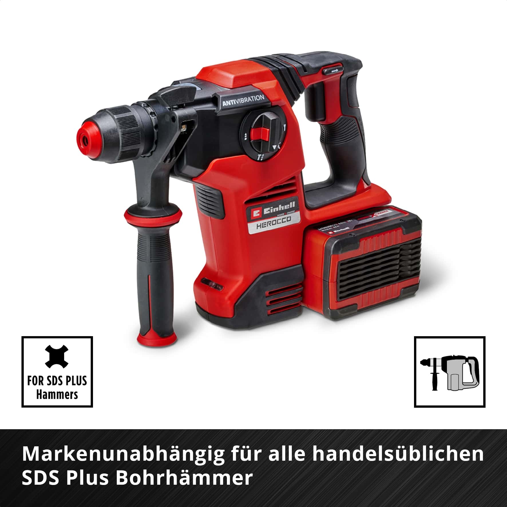 EINHELL SDS-Plus Bohrer-Set 265515, 6-14 mm, 210 mm, 7-teilig