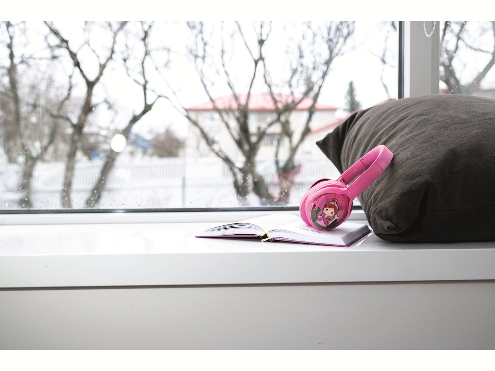 ONANOFF Bluetooth Over-Ear Kopfhörer BuddyPhones Cosmos+, für Kinder, pink