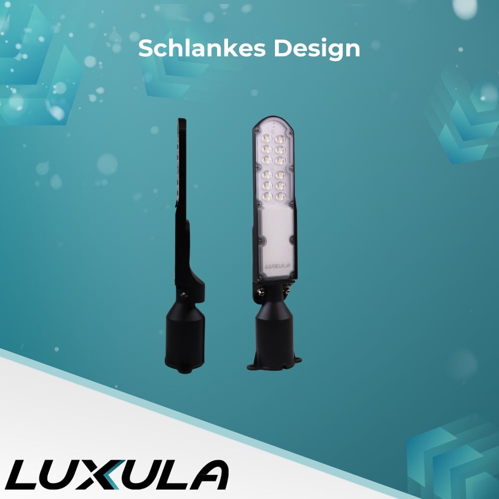 LUXULA LED-Straßenleuchte, SLIM, EEK: E, 30W, 3600lm, 5000K, IP65