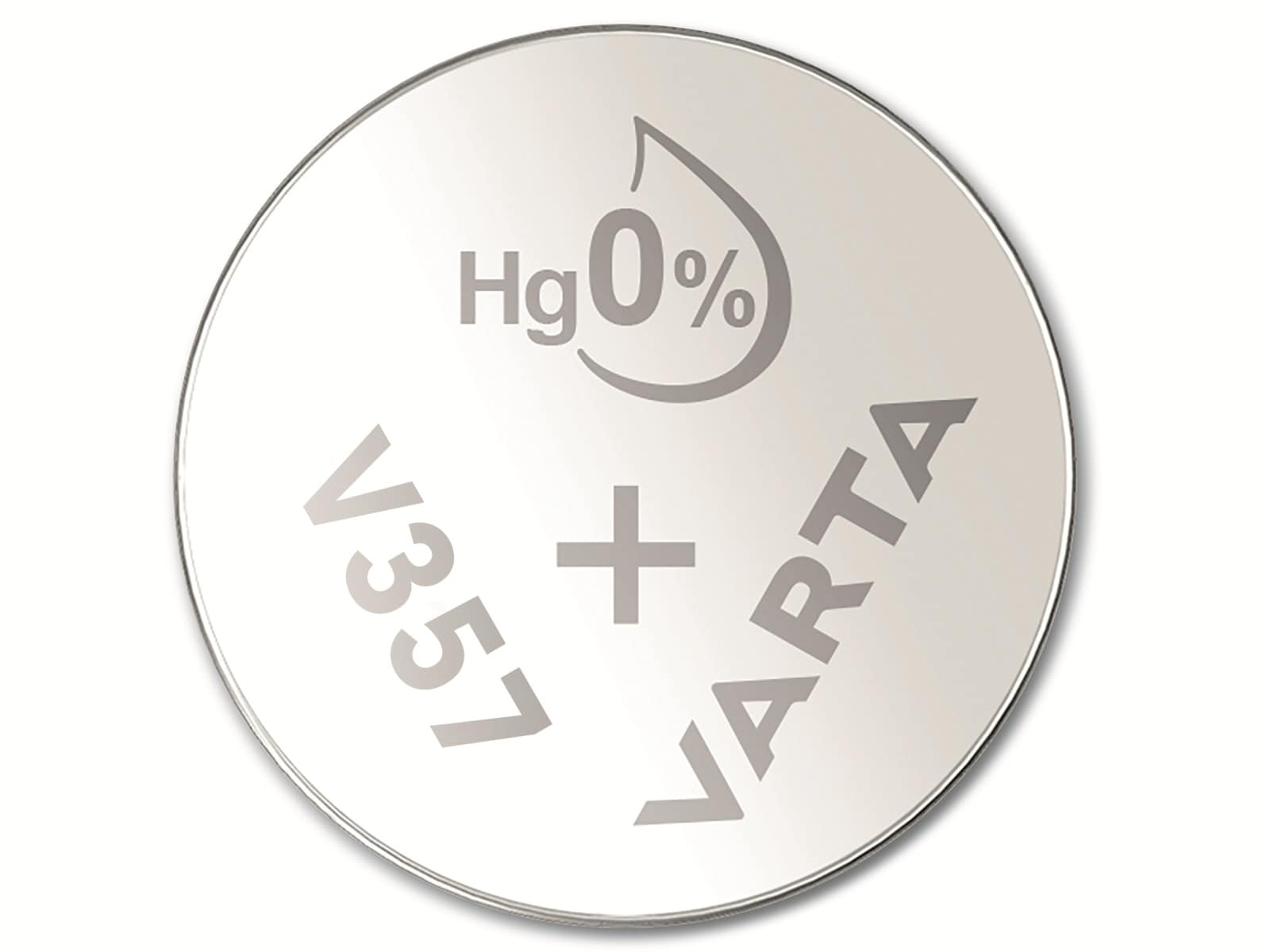 VARTA Knopfzelle Silver Oxide, 357 SR44,  1.55V, 10 Stück
