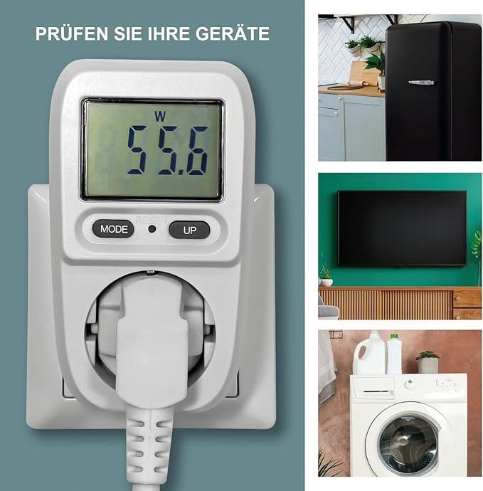 DREAM HEAT Infrarot Heizung DH CC 360 W, inkl. Energiekostenmessgerät