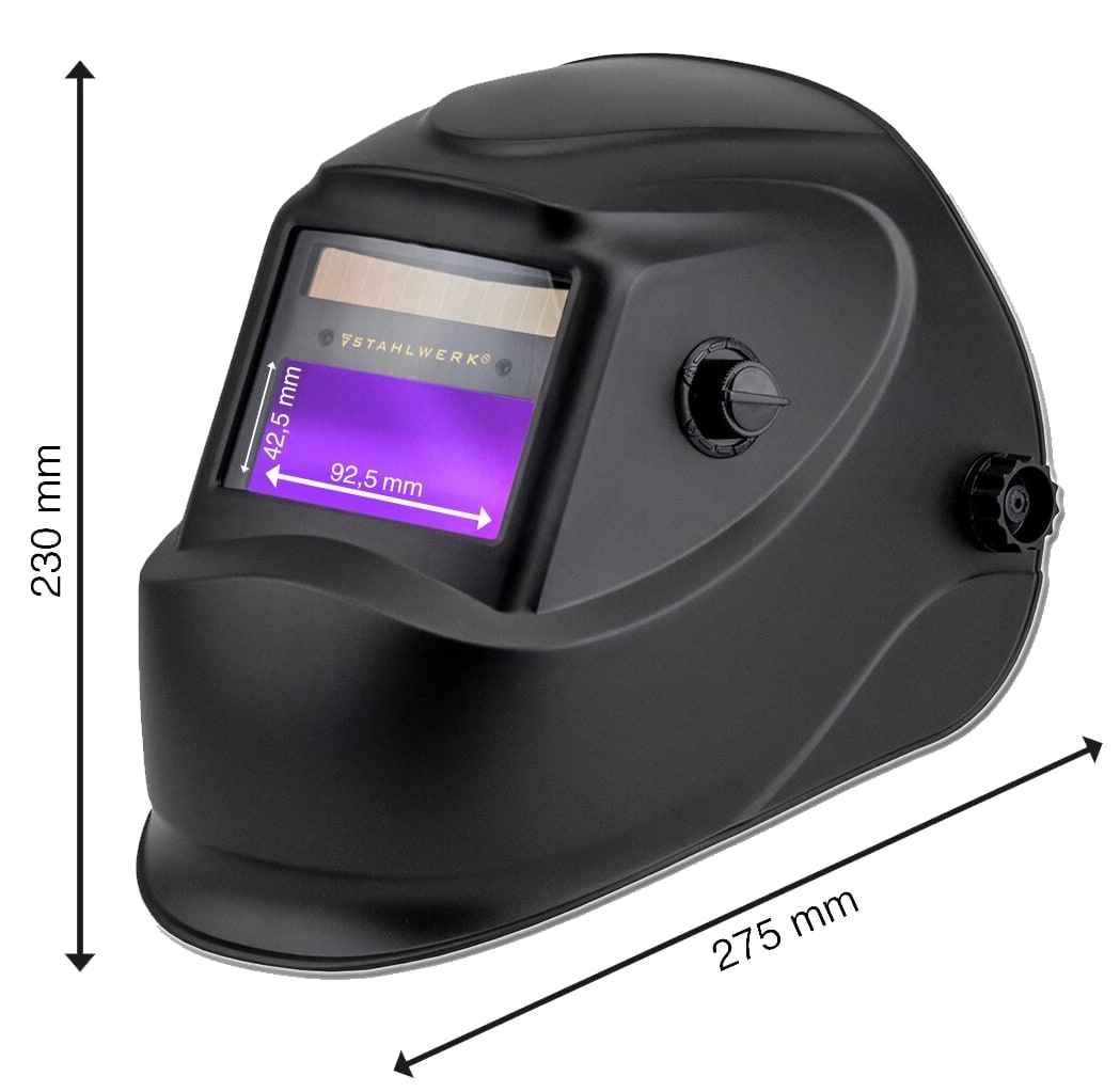 STAHLWERK Vollautomatik Schweißhelm ST-450 R, 5347, inkl. 5 Ersatzscheiben