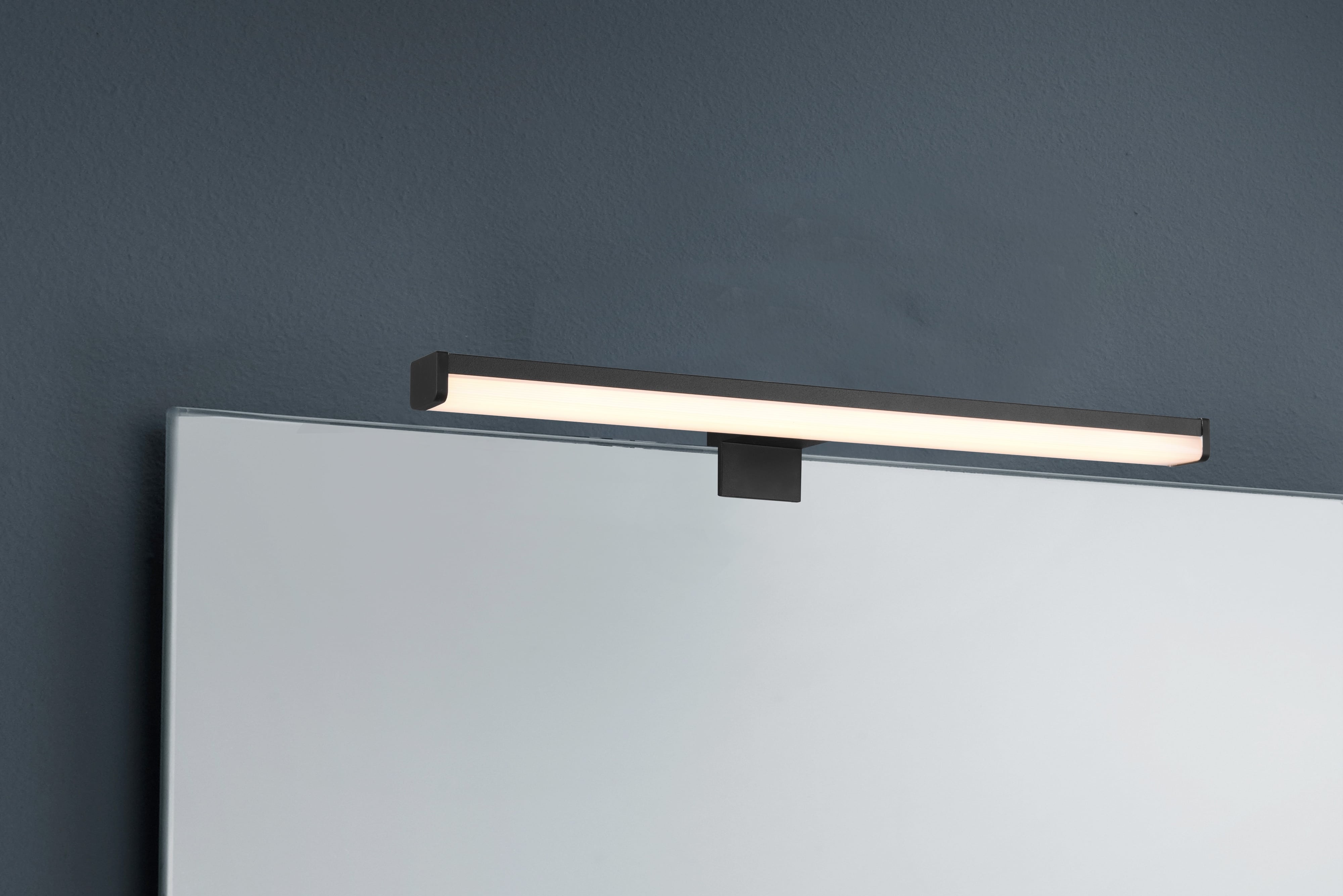 TRIO LED-Wandleuchte Lino 284114032, schwarz, 7,4W, 900 lm, 3000 K