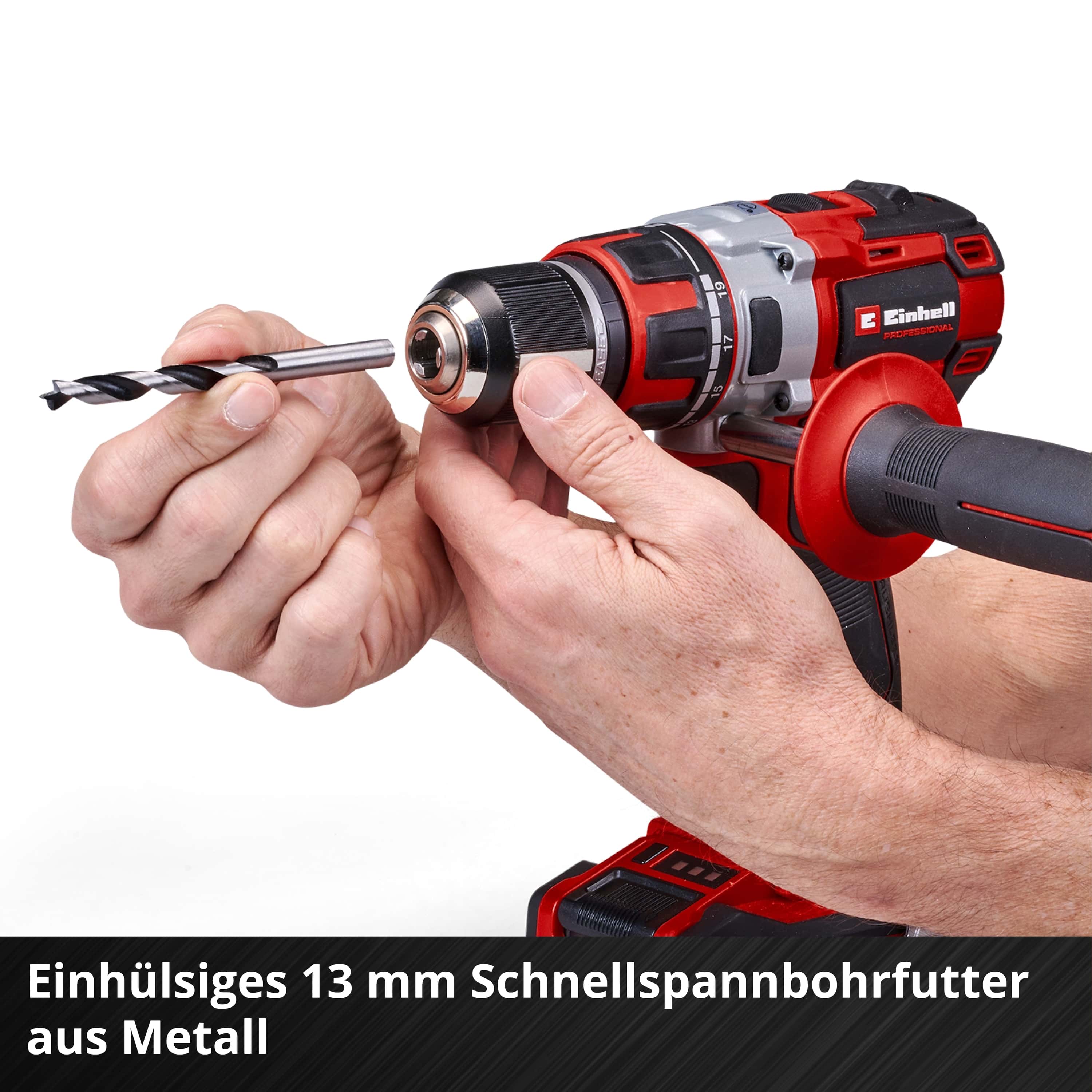  EINHELL Akku-Bohrschrauber TP-CD 18/80 Li BL-Solo