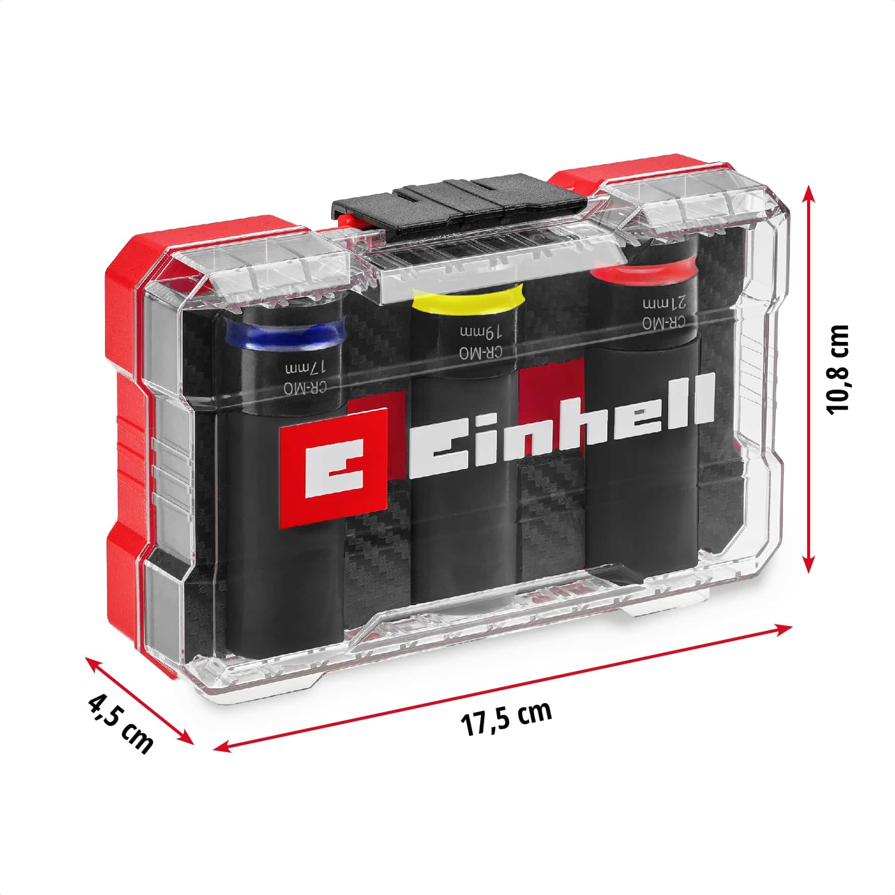 EINHELL Impact Stecknuss-Set, 109263, 3-teilig