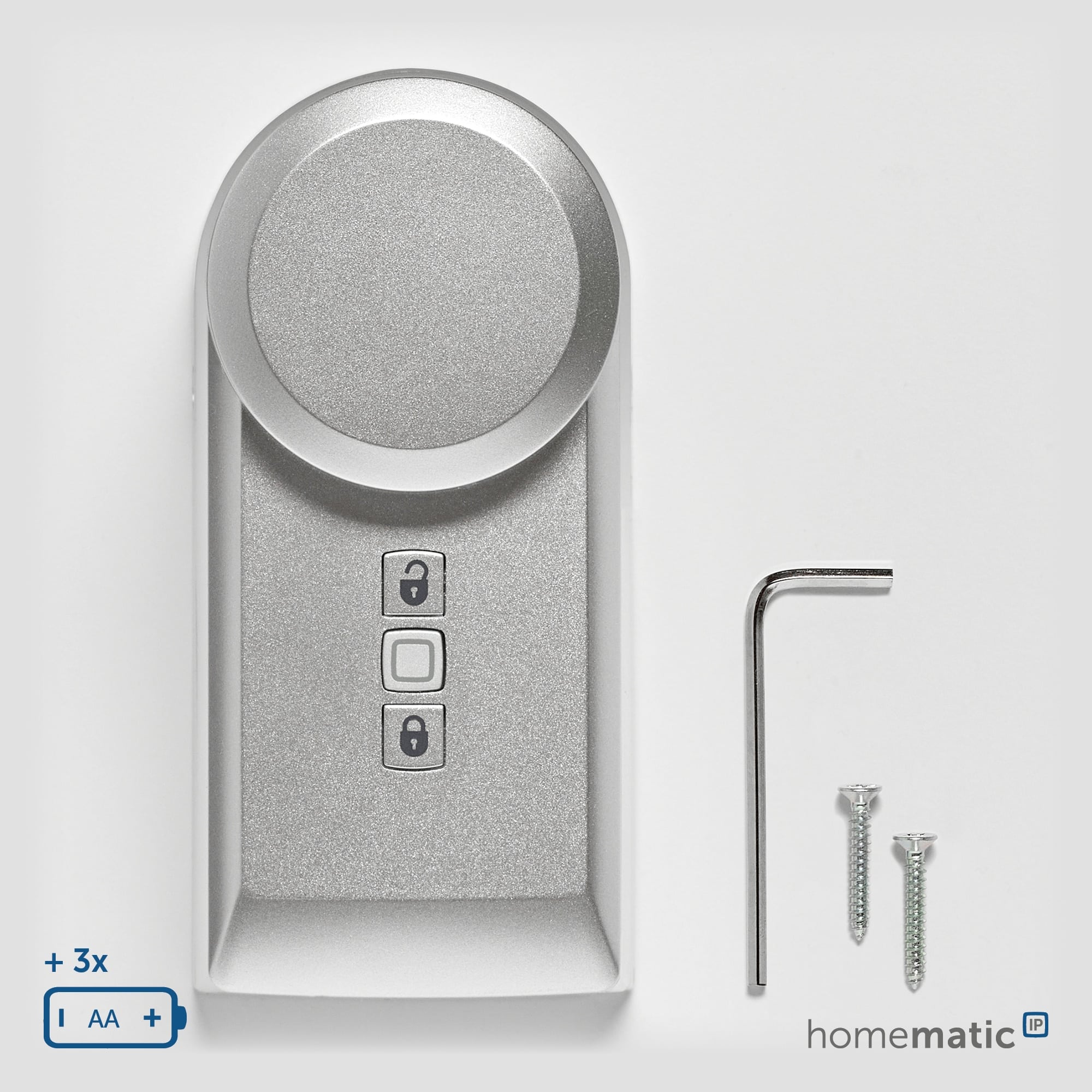 HOMEMATIC IP Türschlossantrieb 160556A0, silber