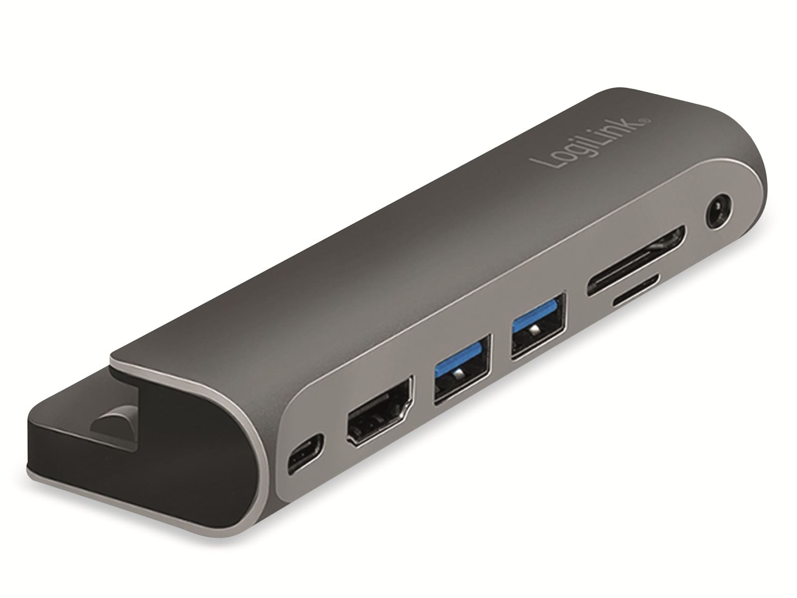 LOGILINK USB-Dockingstation UA0385, für iPads, 3.2 Gen, 7-Port, USB-C PD
