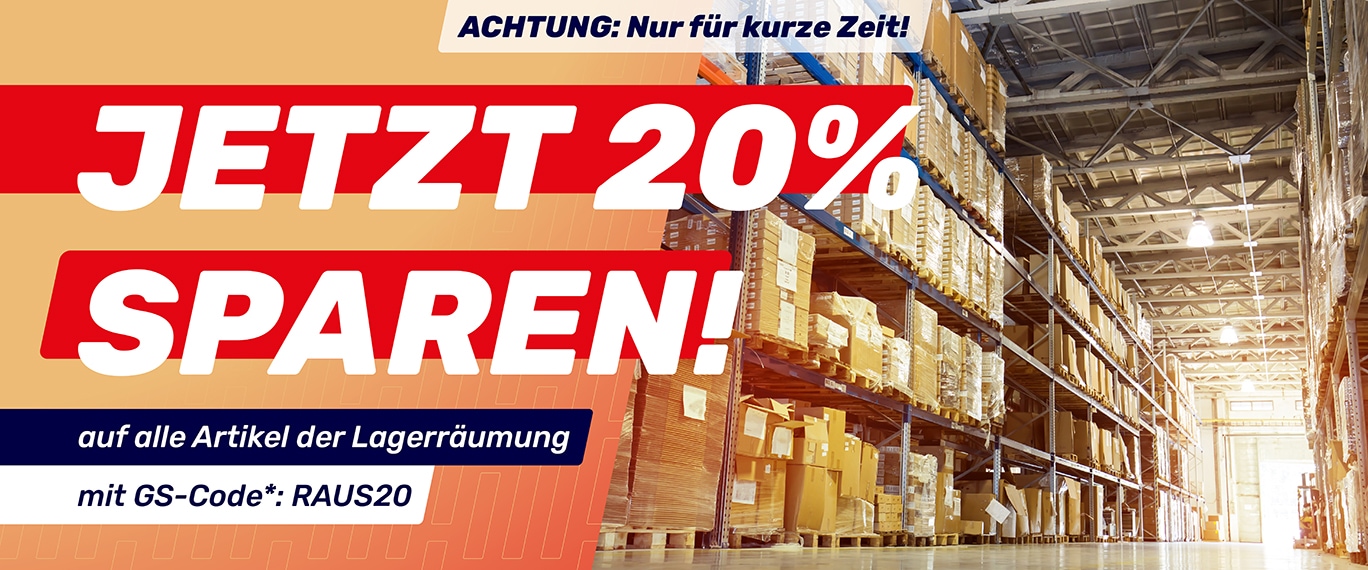 Jetzt 20% sparen!