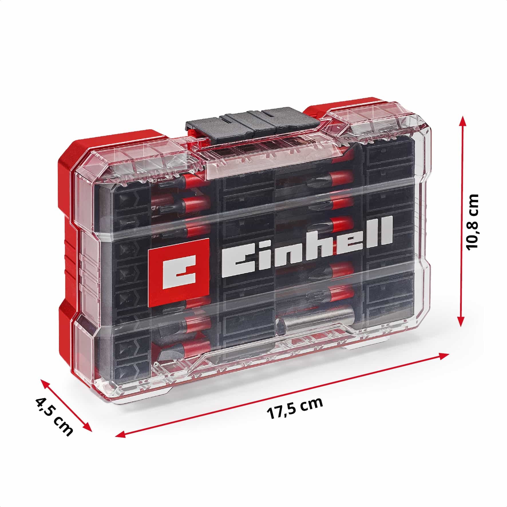 EINHELL Impact Bit-Set, 109250, M-Case, 38-teilig