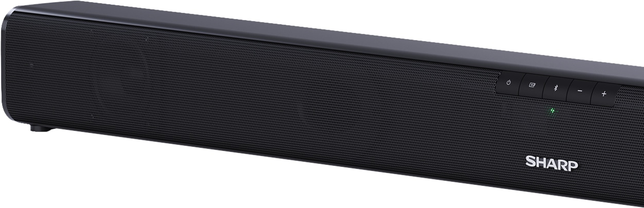 SHARP Soundbar HT-SB110, schwarz, Bluetooth, HDMI, 90 W