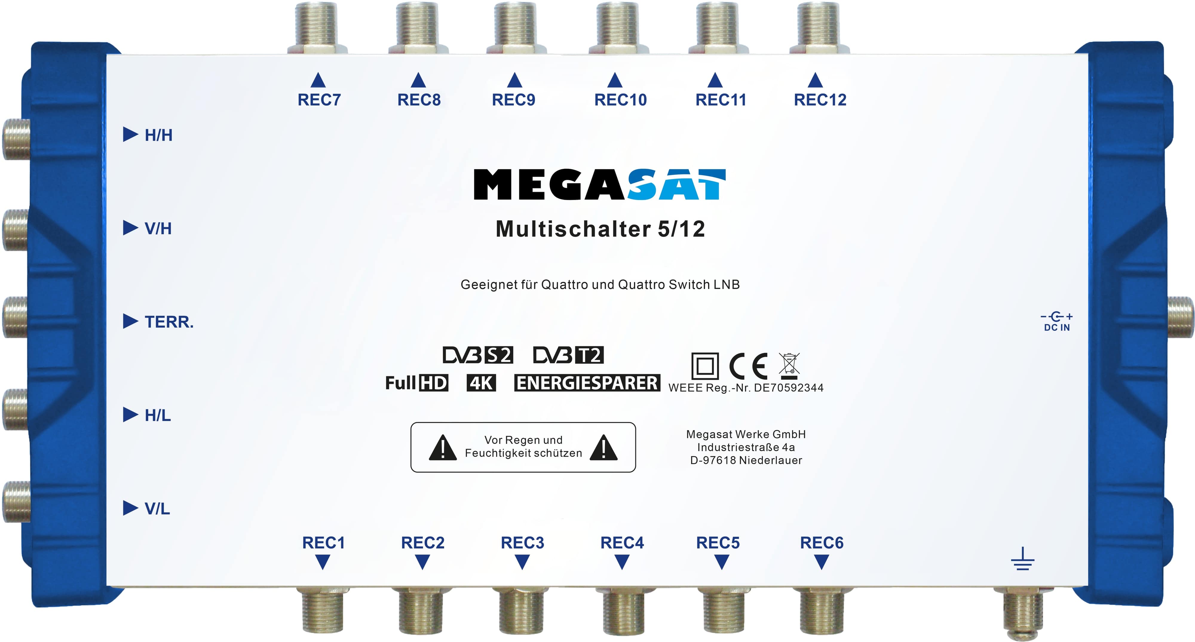 MEGASAT Multischalter 5/12 0600205