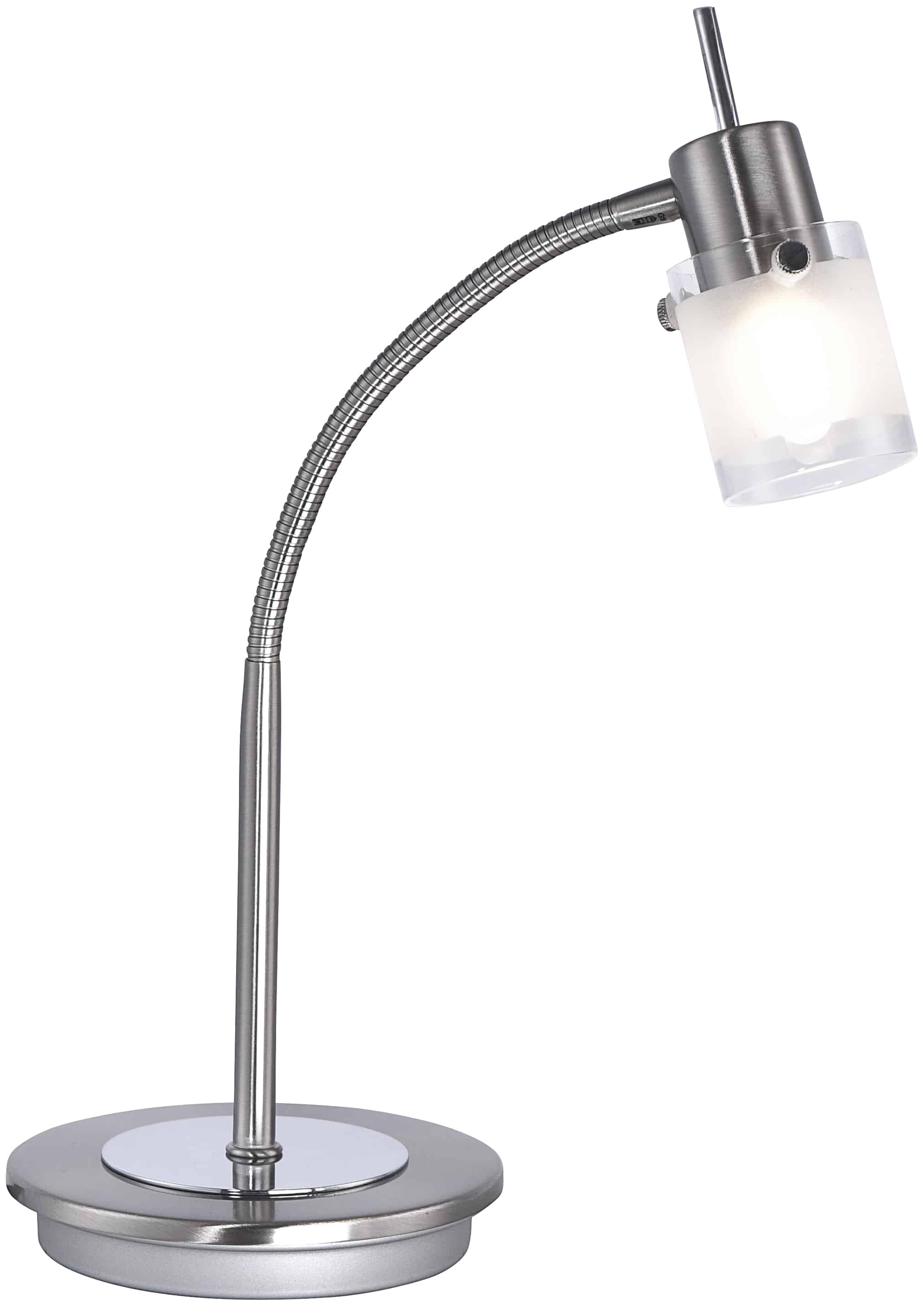 PAUL NEUHAUS LED-Tischleuchte 4017-55 stahl, G9, 2,6 W, 265 lm, 3000 K