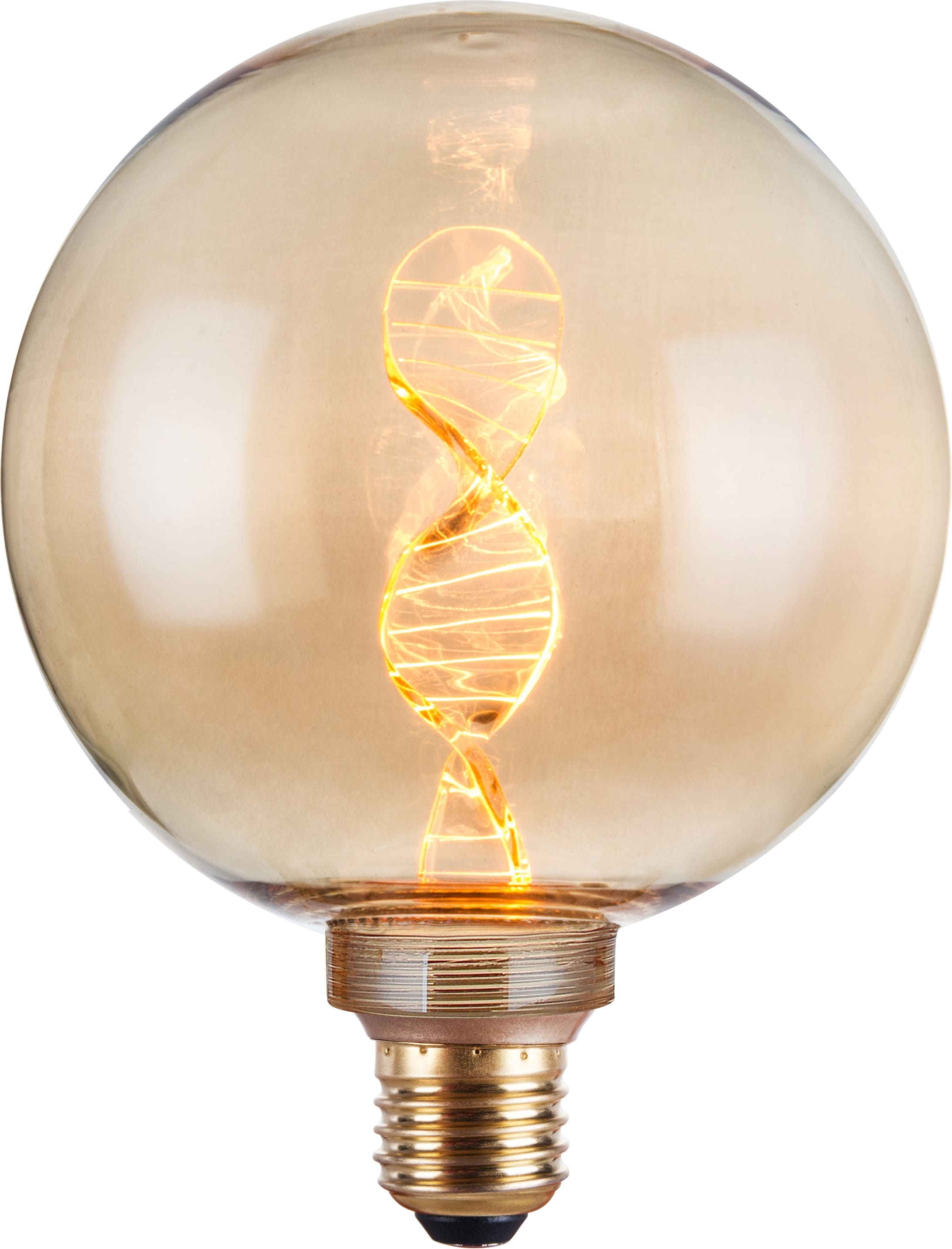 ENOVALITE LED-Filament-Lampe, DNA, Amber, E27, 3,5W, 120lm, 1800K