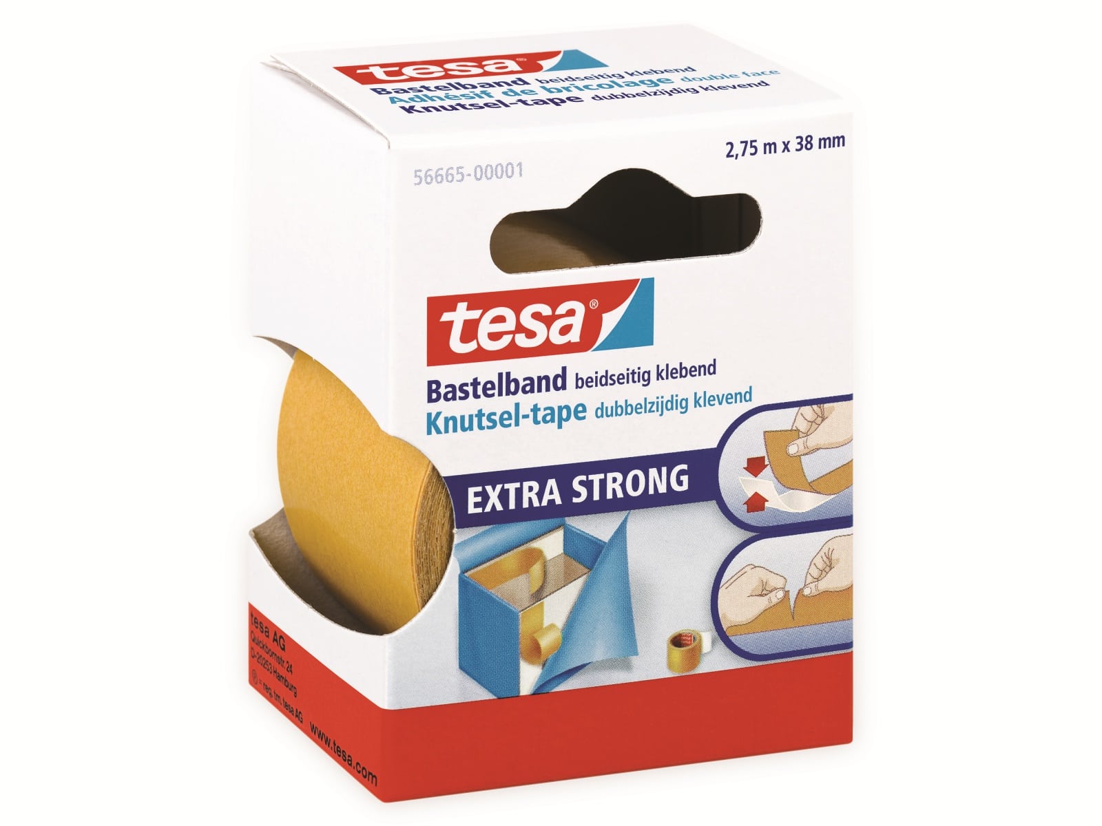 TESA ® Bastelband 2,75m:38mm, 56665-00001-01