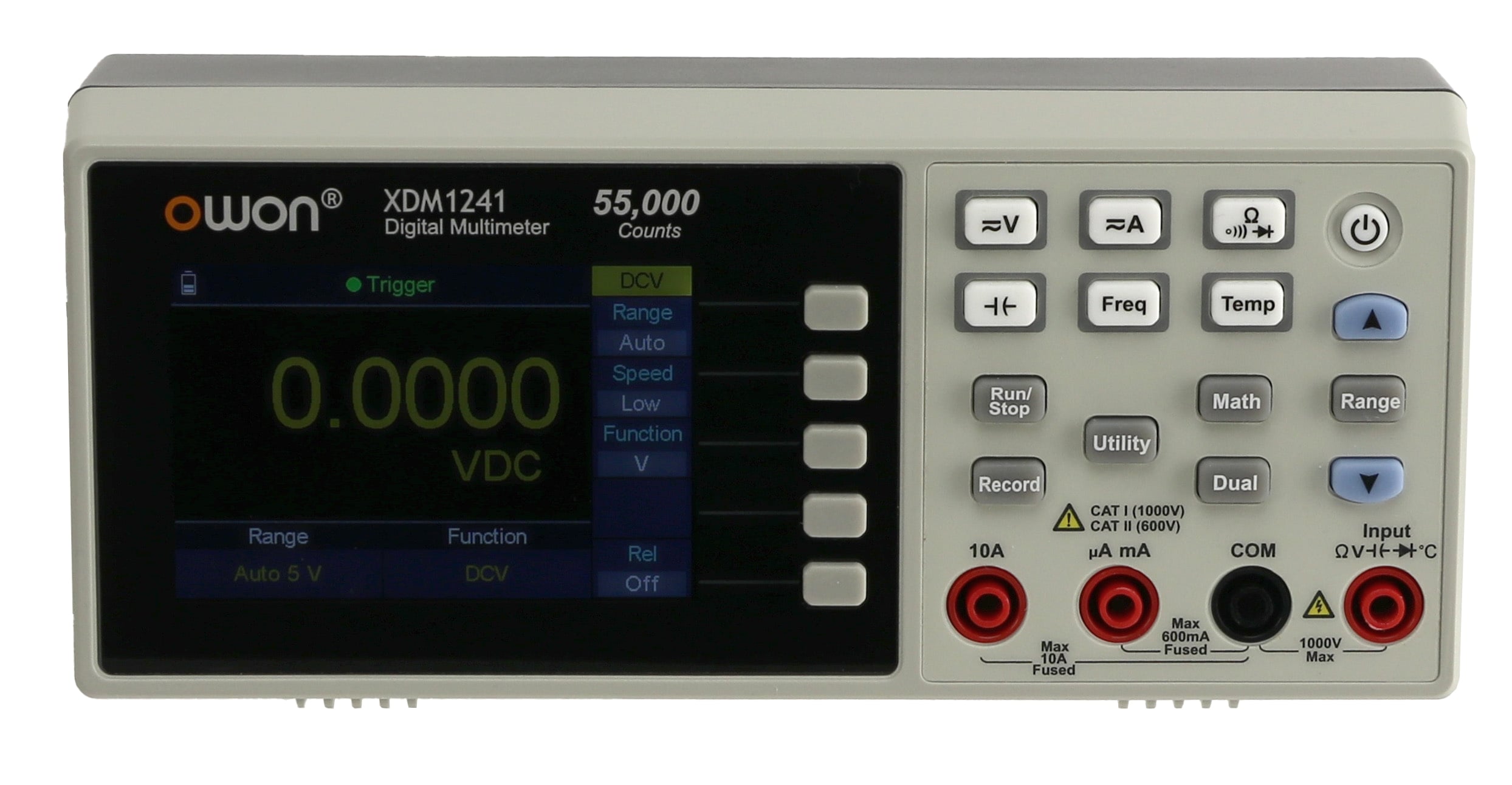 OWON Tisch-Multimeter, XDM1241, TRMS, 8,9 cm (3,5") LC-Display