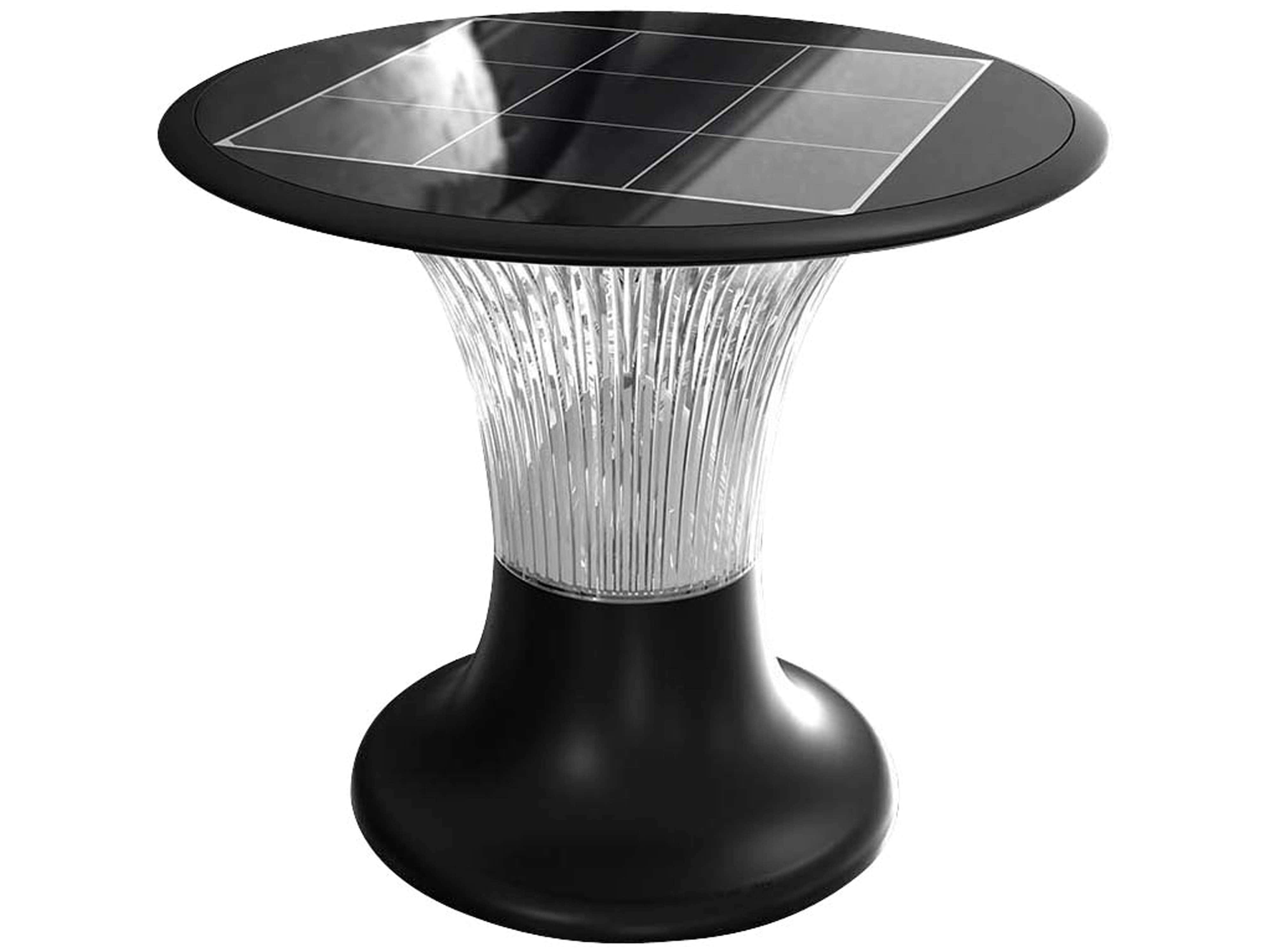 V-TAC Solar LED-Wandleuchte VT-426, 15 W, 6000 K + 4000 K, schwarz