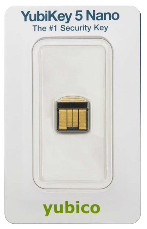 YUBIKO Sicherheitsschlüssel YubiKey 5 Nano