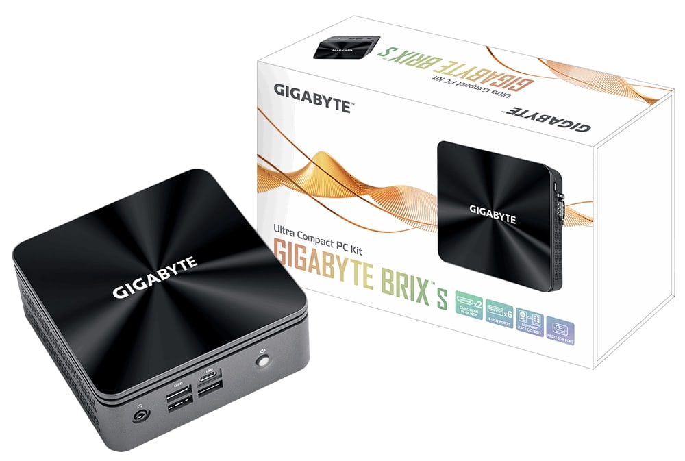 GIGABYTE Barebone Mini-PC Brix GB-BRi3H-10110 Intel Core i3 10110U