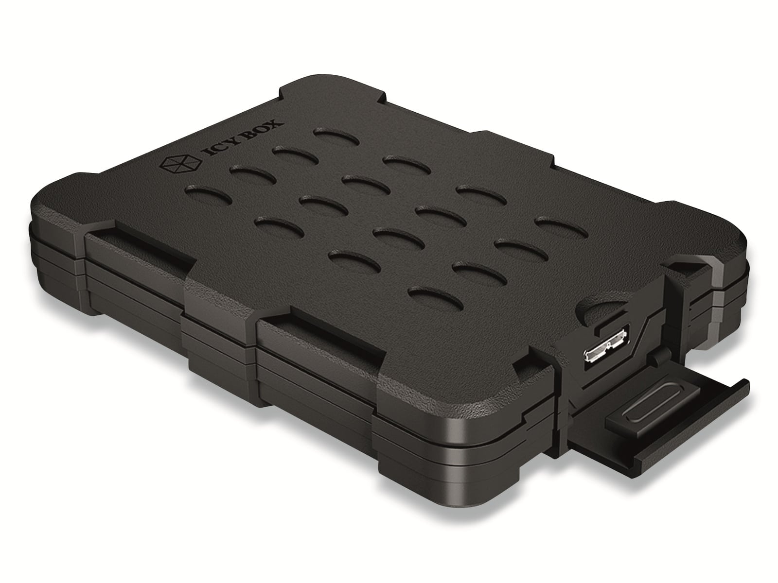 ICY BOX Festplattengehäuse IB-279U3, 6,35 cm (2,5"), USB 3.0, wasserdicht, IP65