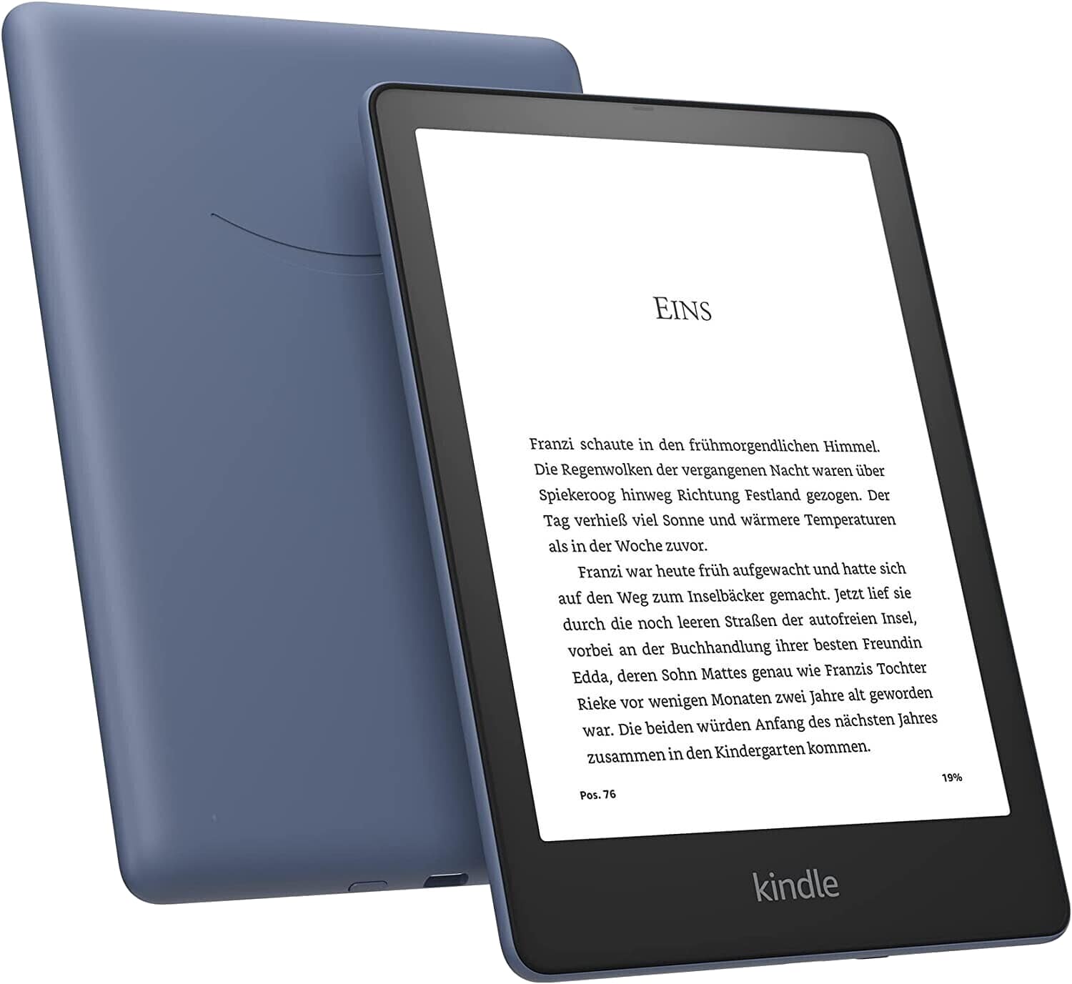 AMAZON E-Book-Reader Kindle Paperwhite Signature Edition 32GB Blau