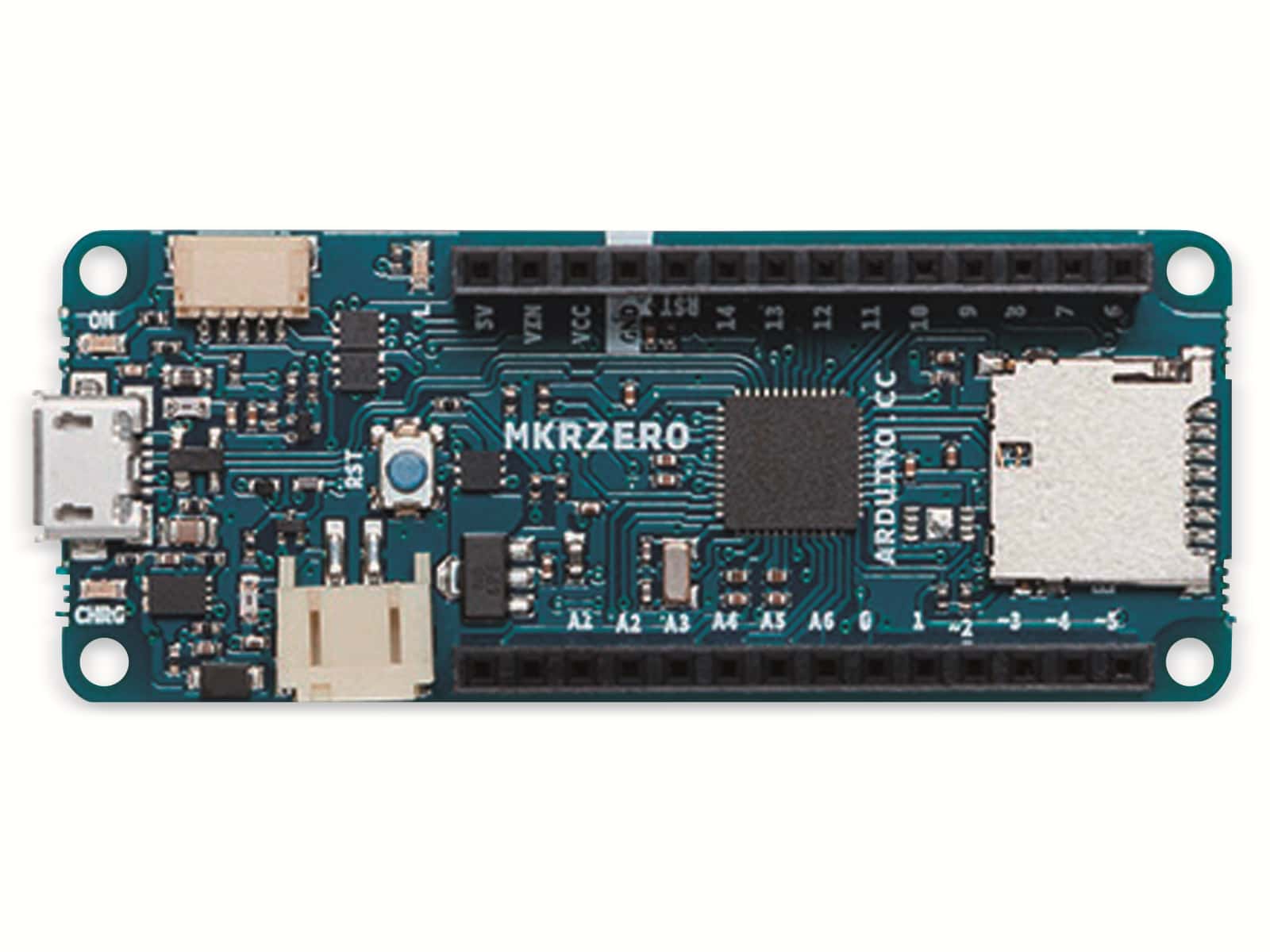 ARDUINO ®, Board MKR Zero, ABX00012, (I2S Bus & SD f. Sound, Musik & digitale Audiodaten)