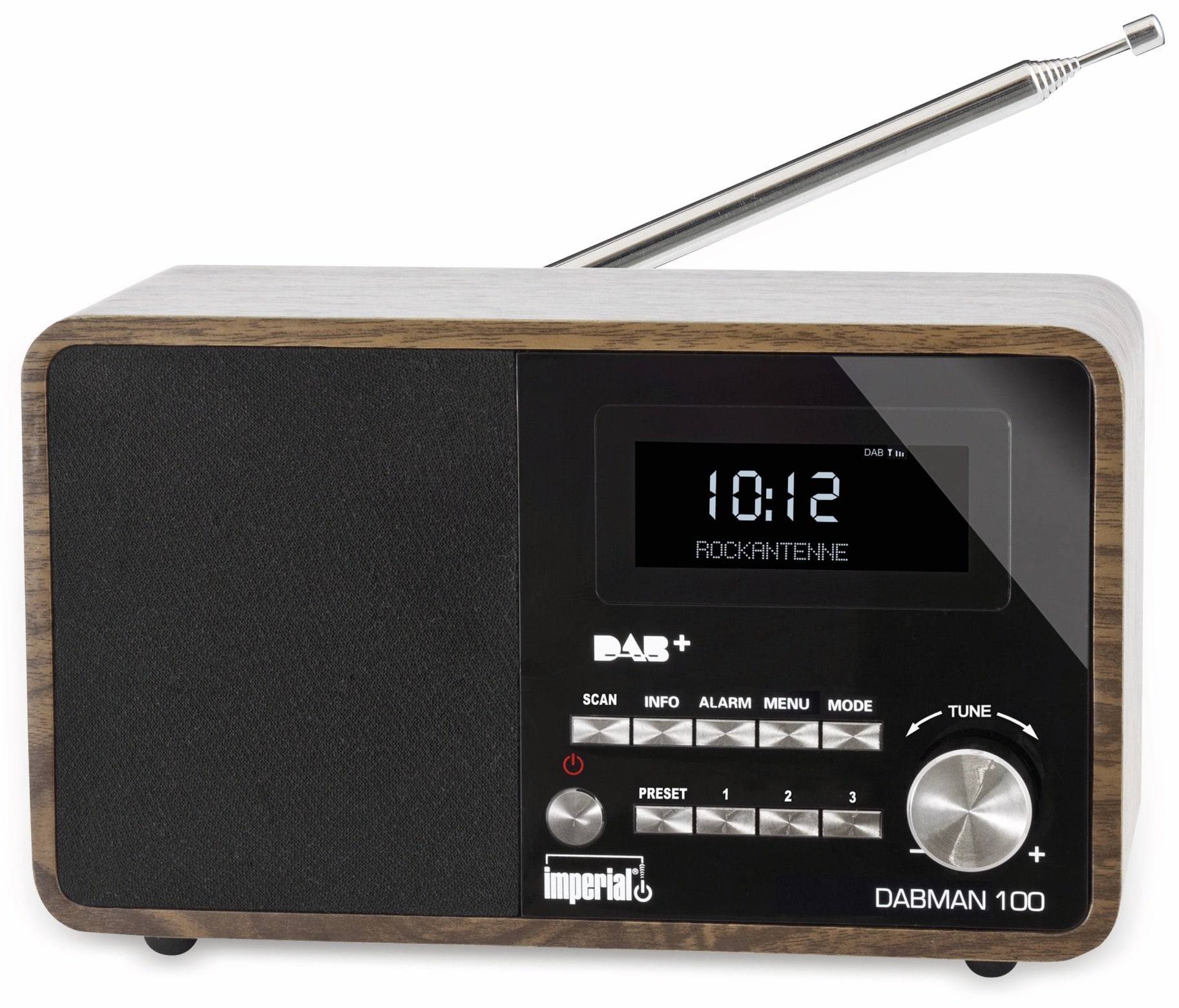 Imperial DAB Radio DABMAN 100, Holzoptik