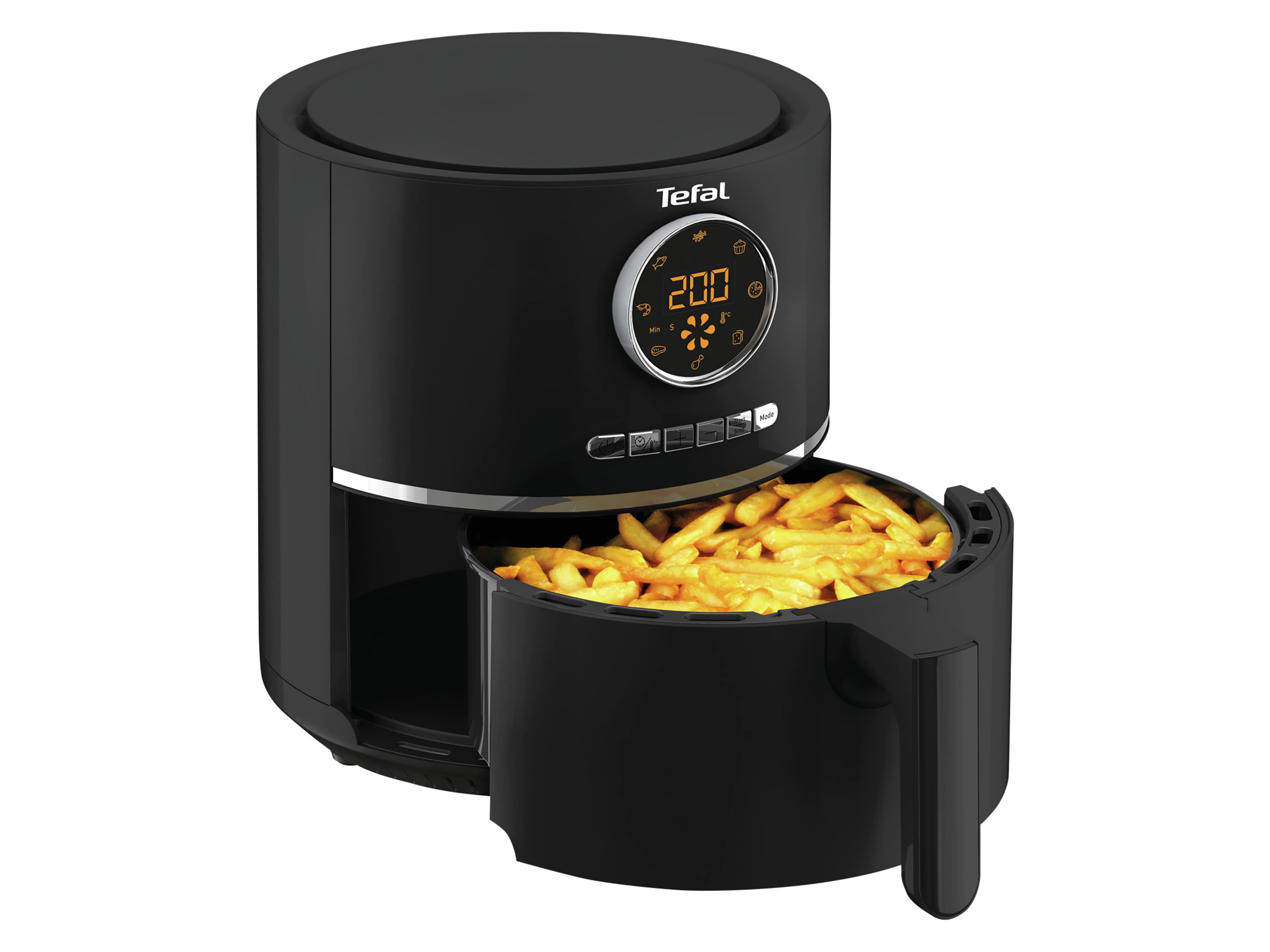 TEFAL Heißluftfritteuse Ultra Fry EY1118, 4,2 L, 1400 W, schwarz