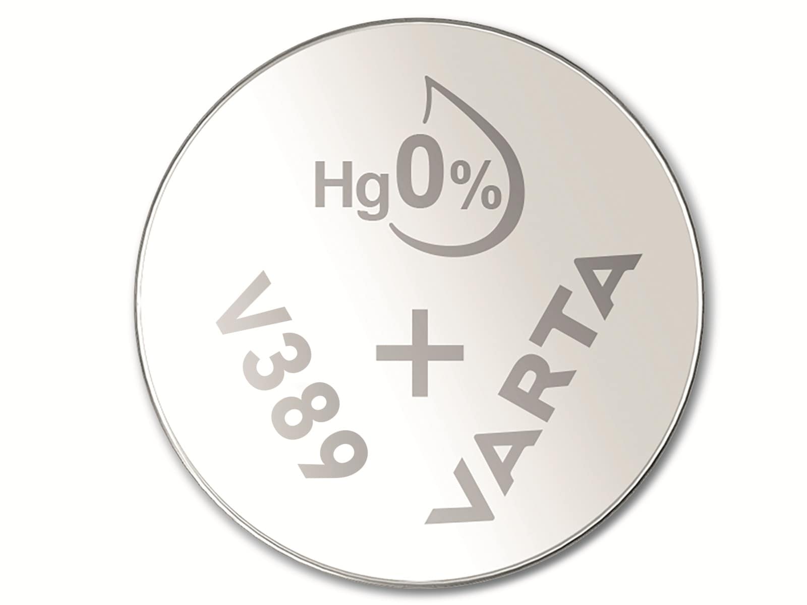 VARTA Knopfzelle Silver Oxide, 389 SR54,  1.55V, 10 Stück