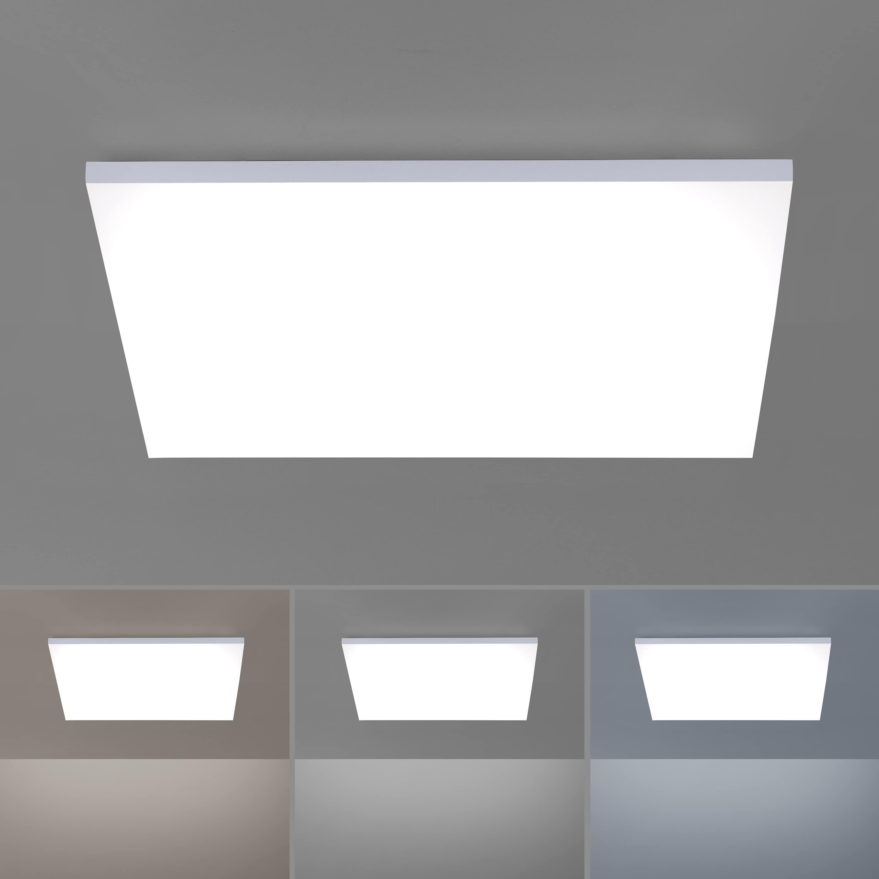 PAUL NEUHAUS LED-Deckenleuchte 8492-16 weiß, 35 W, 4500 lm, CCT