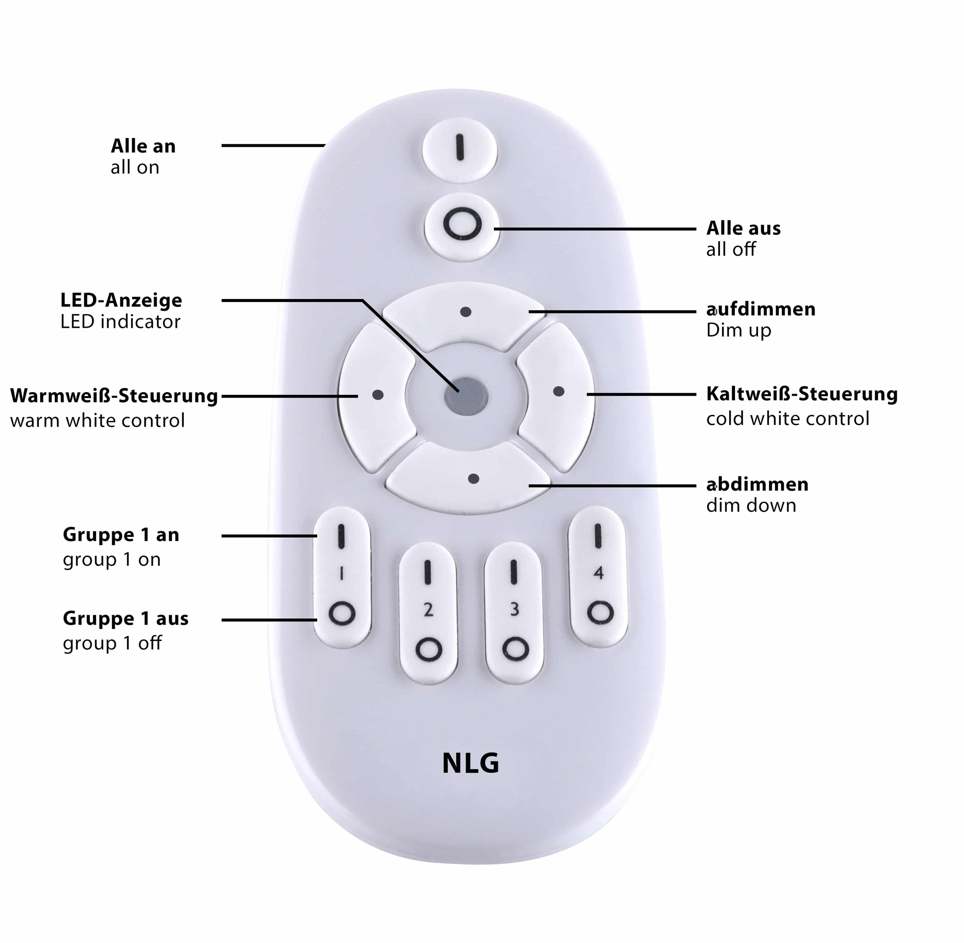 PAUL NEUHAUS LED-Deckenleuchte 8490-16 weiß, 17 W, 2200 lm, CCT