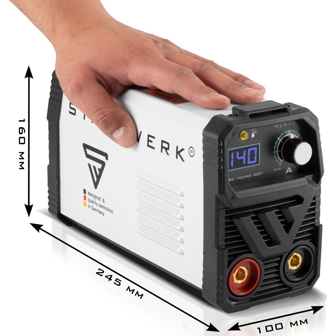 STAHLWERK Schweißgerät ARC 140 MD, 1145, Lift-TIG Inverter mit 140 Ampere