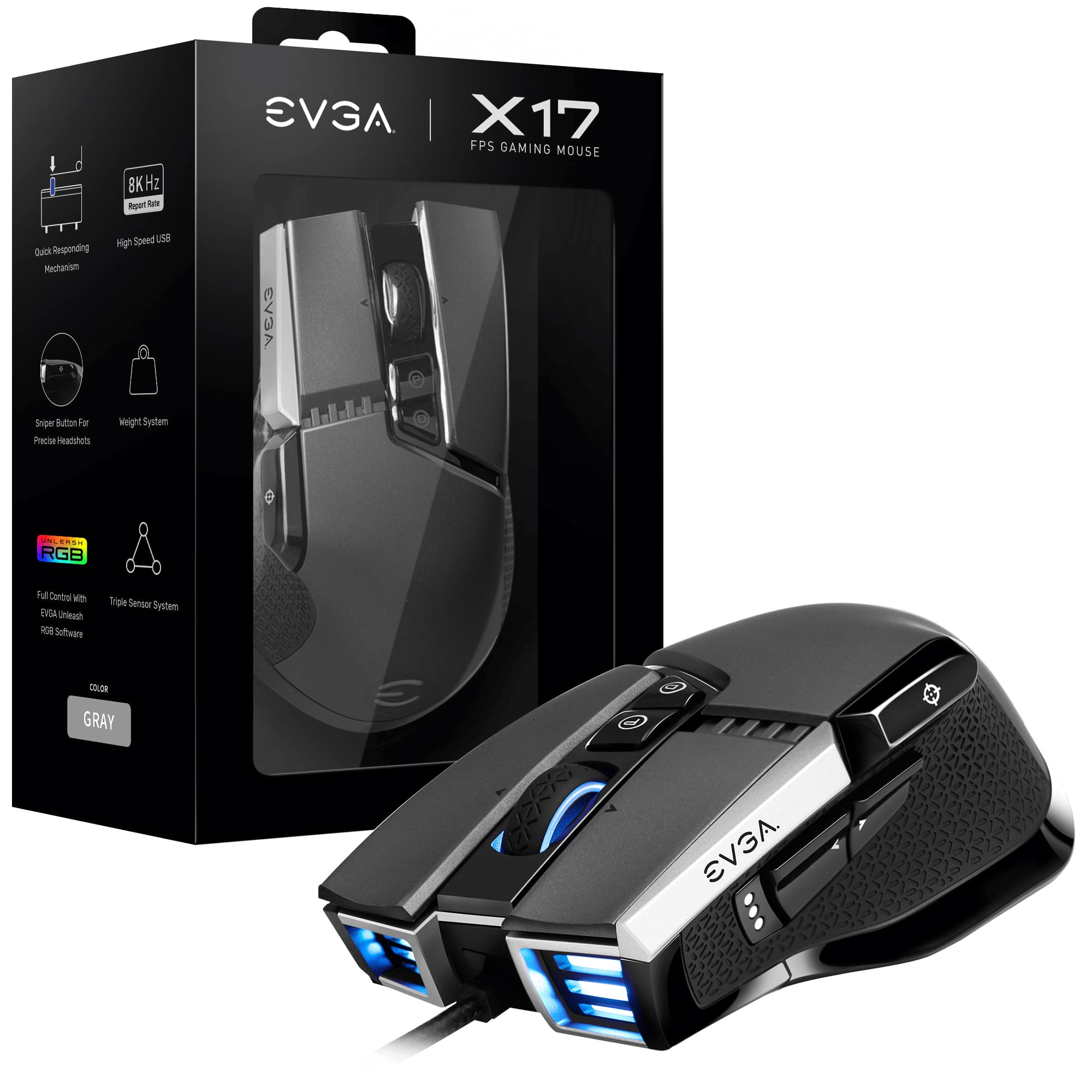 EVGA Gaming Mouse X17