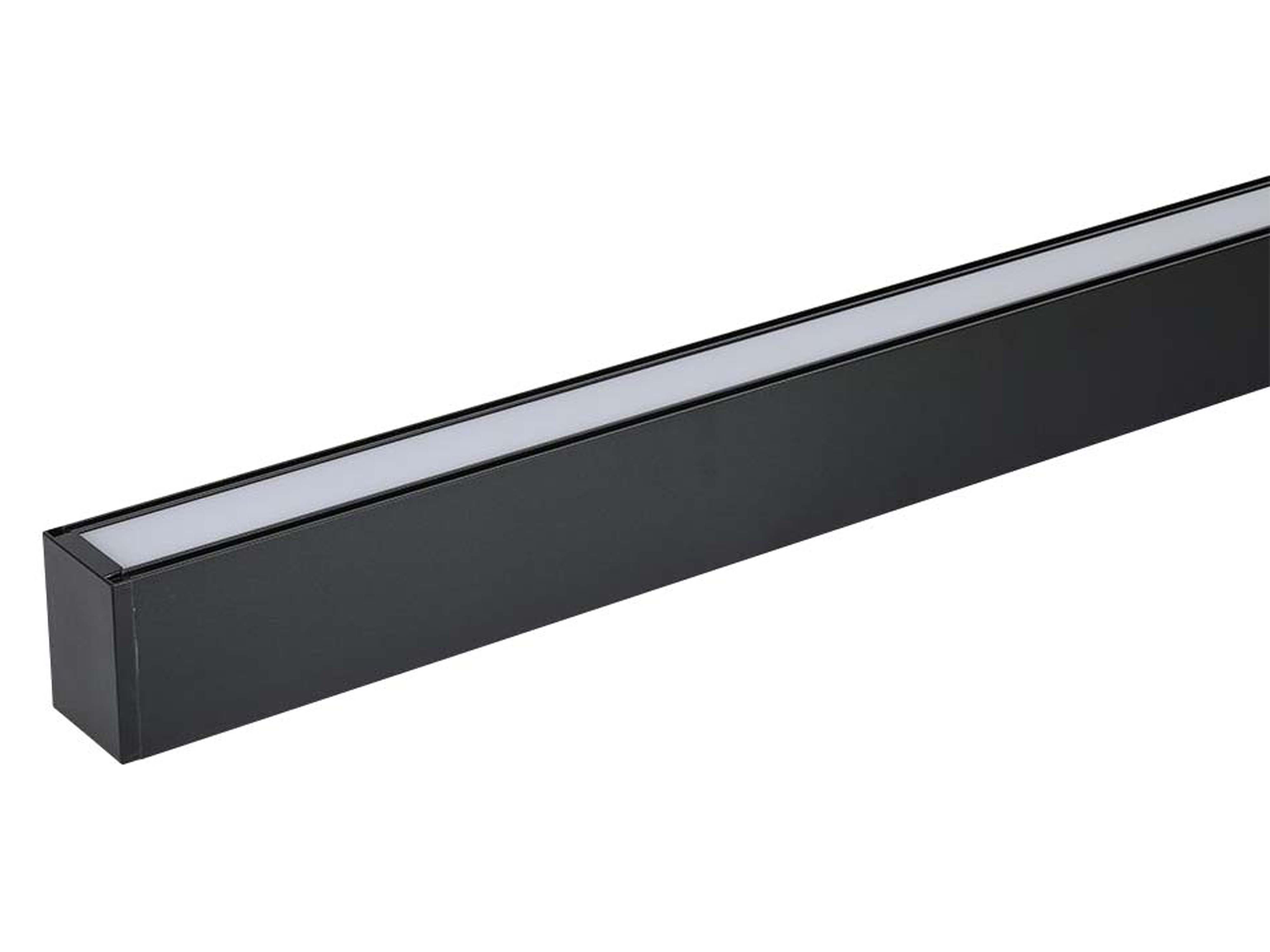 V-TAC LED-Deckenleuchte VT-7-46, EEK: F, 40 W, 3300 lm, 6400 K, schwarz