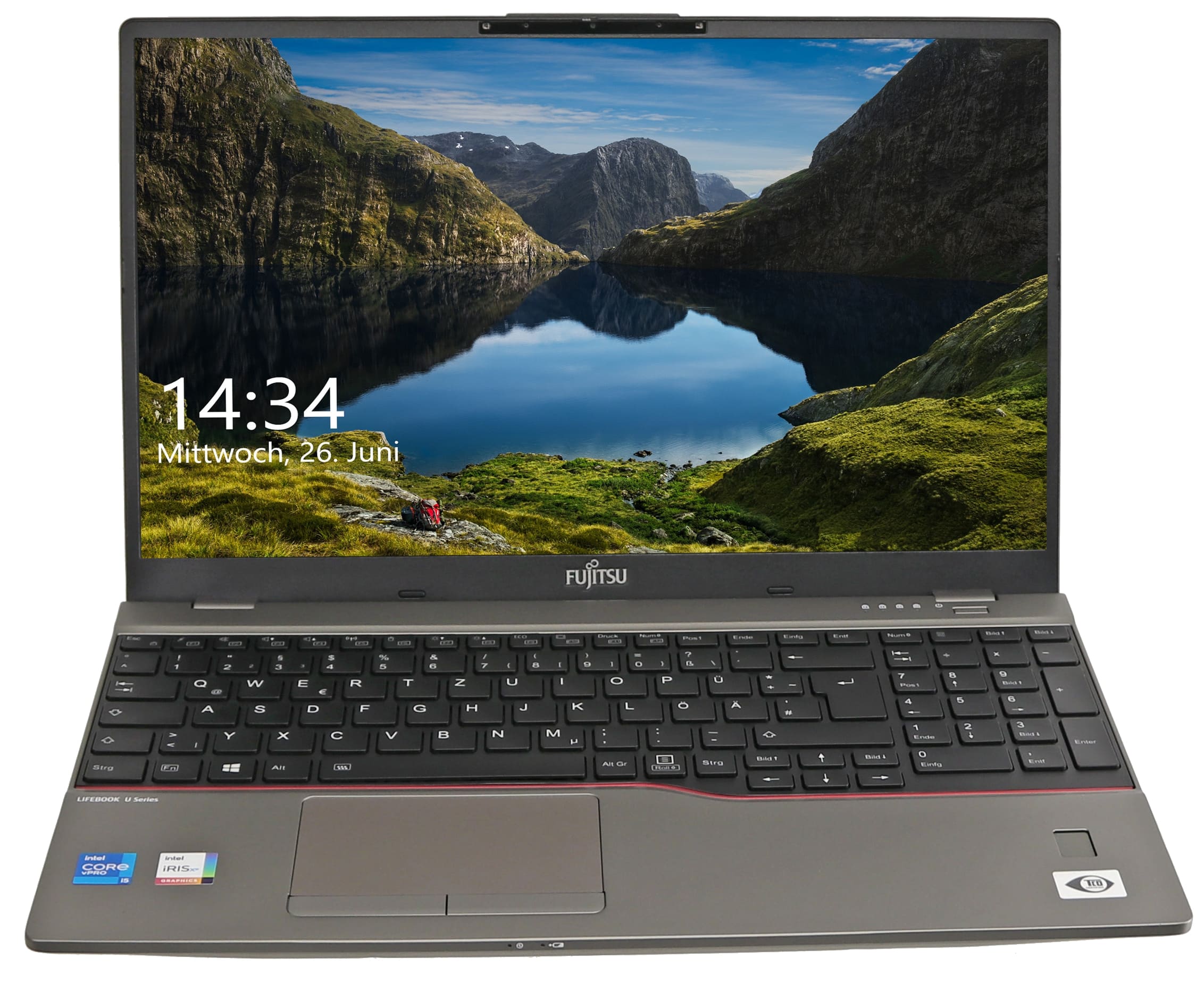 FUJITSU Notebook U7511, 39,6 cm (15,6"), i5, 16GB, 512GB, Win11Pro, gebraucht