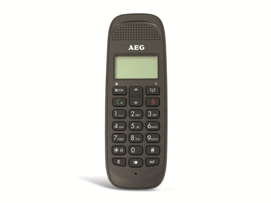 AEG DECT-Telefon VOXTEL D85 TWIN, 2 Mobilteile