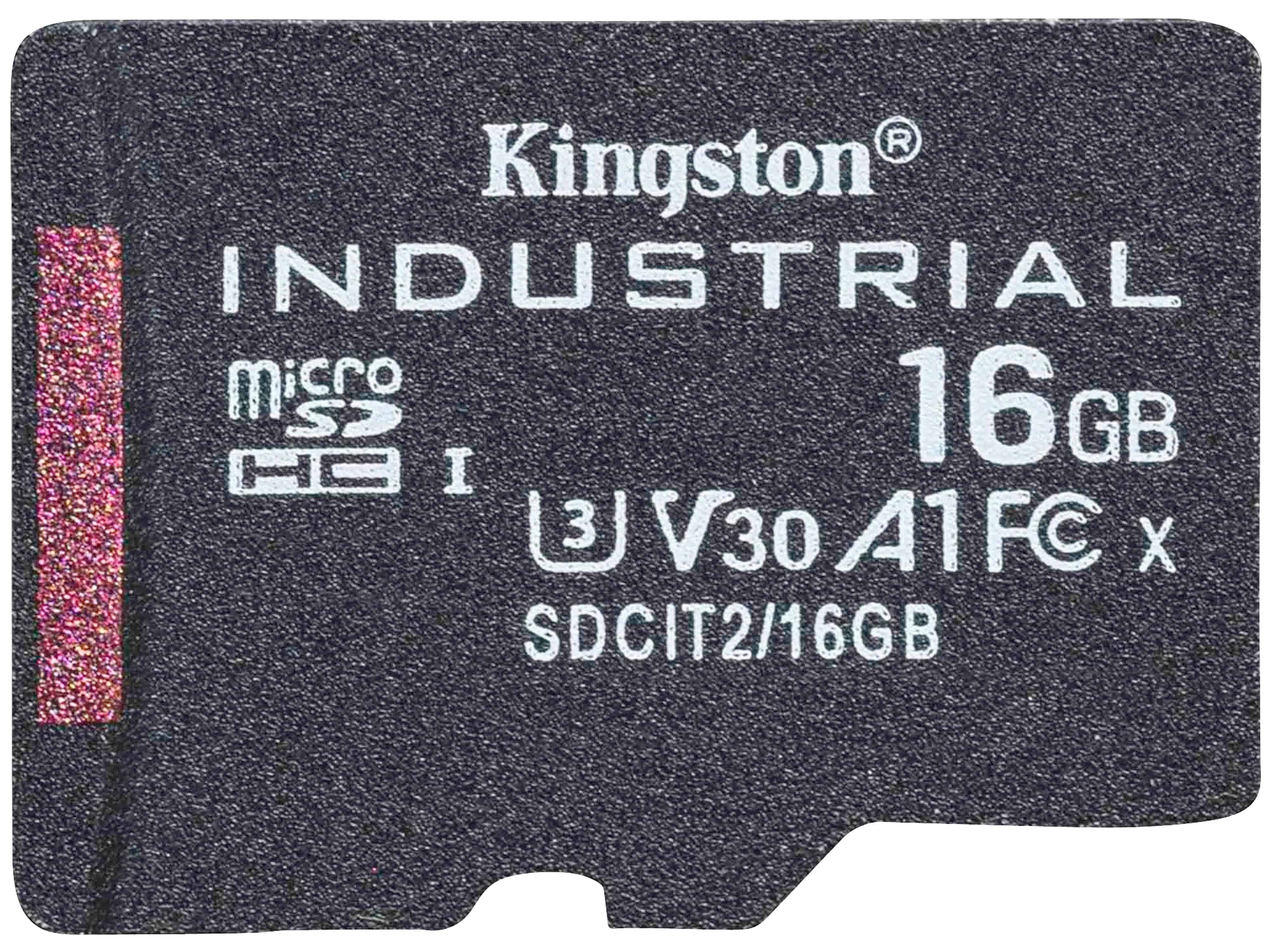 KINGSTON MicroSDHC Karte Industrial 16GB