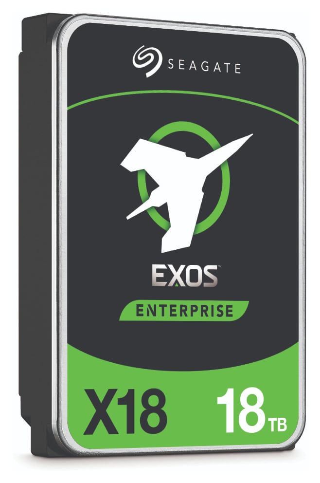 SEAGATE HDD Festplatte Exos X18 ST18000NM004J, 18 TB, 8,9 cm (3,5"), 7200 RPM, 256 MB