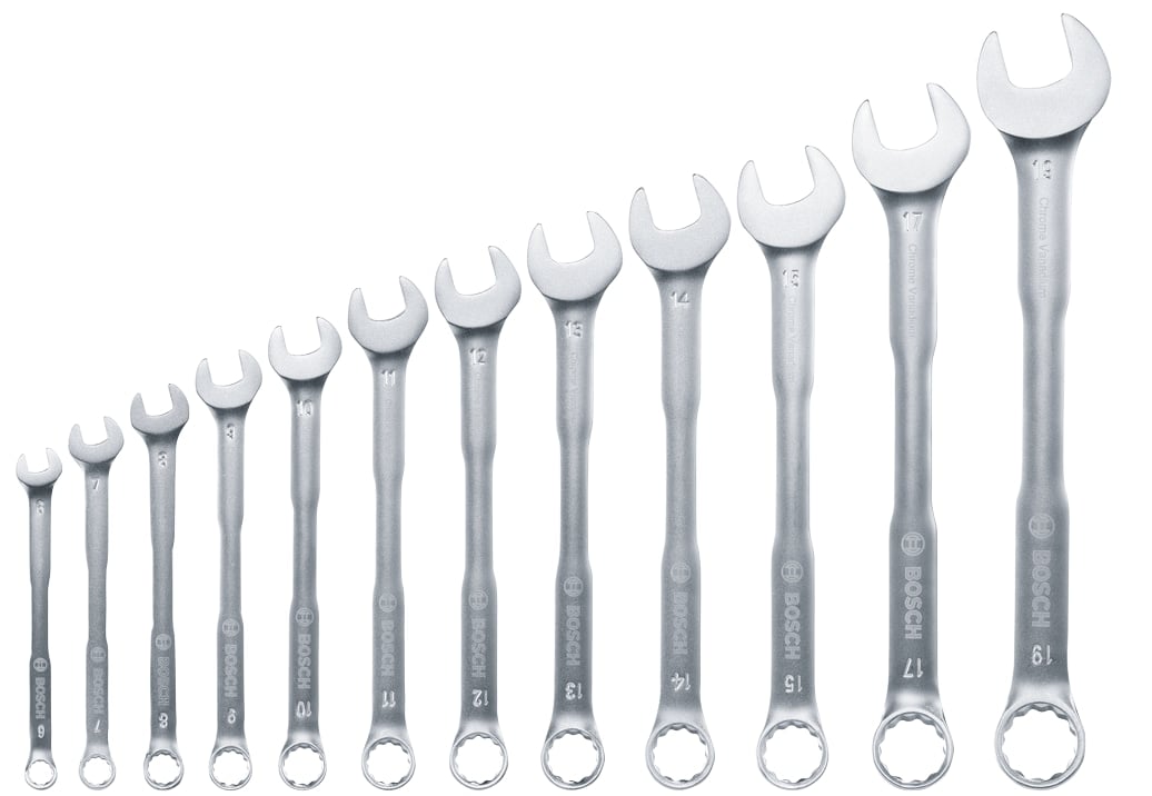 BOSCH Ringmaulschlüssel-Set, 1600A02Z9D, 12-teilig