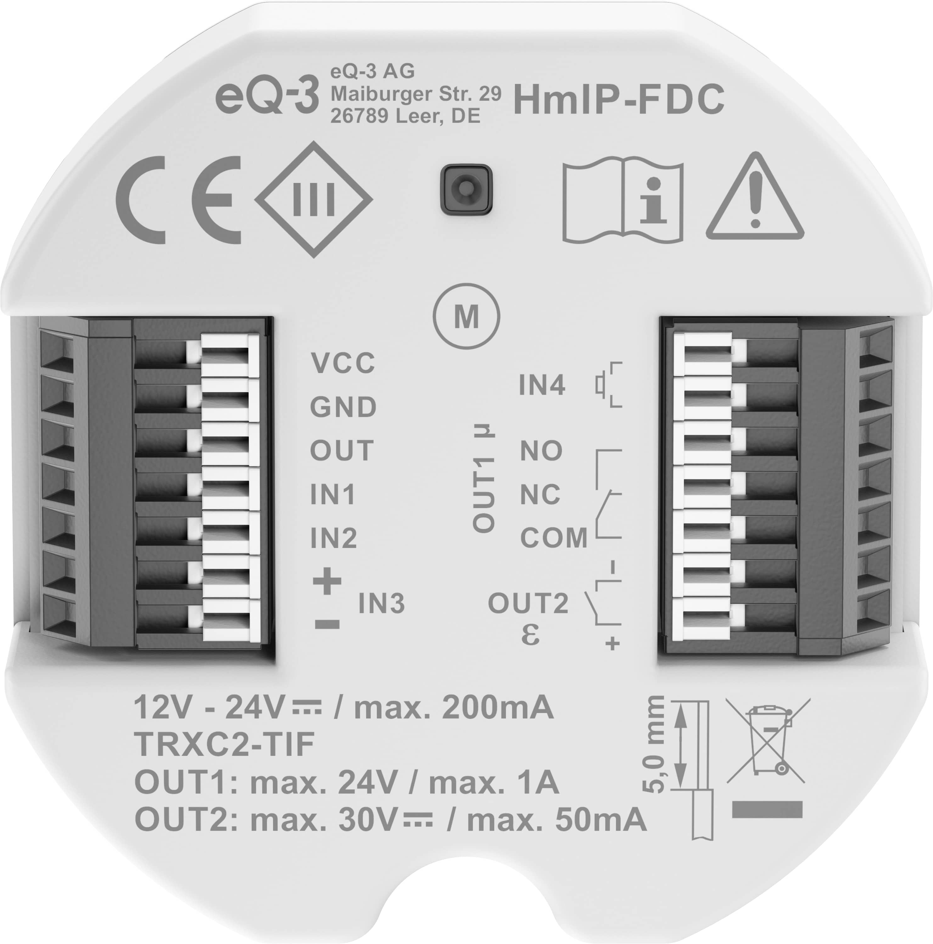 HOMEMATIC IP 160811A0, Universal Türöffner Controller