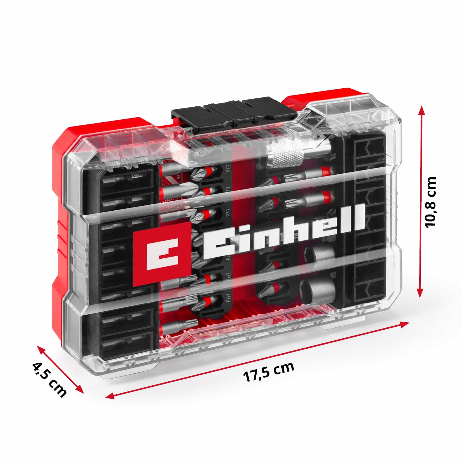 EINHELL Bit-Set, 118953, M-Case, 42-teilig