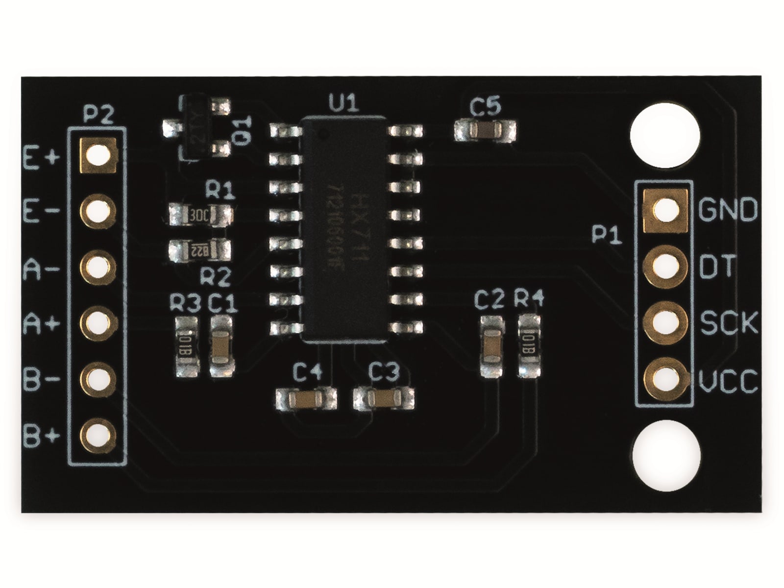 JOY-IT Modul, SEN-HX711-05, HX711, mit 5kg Wägezelle