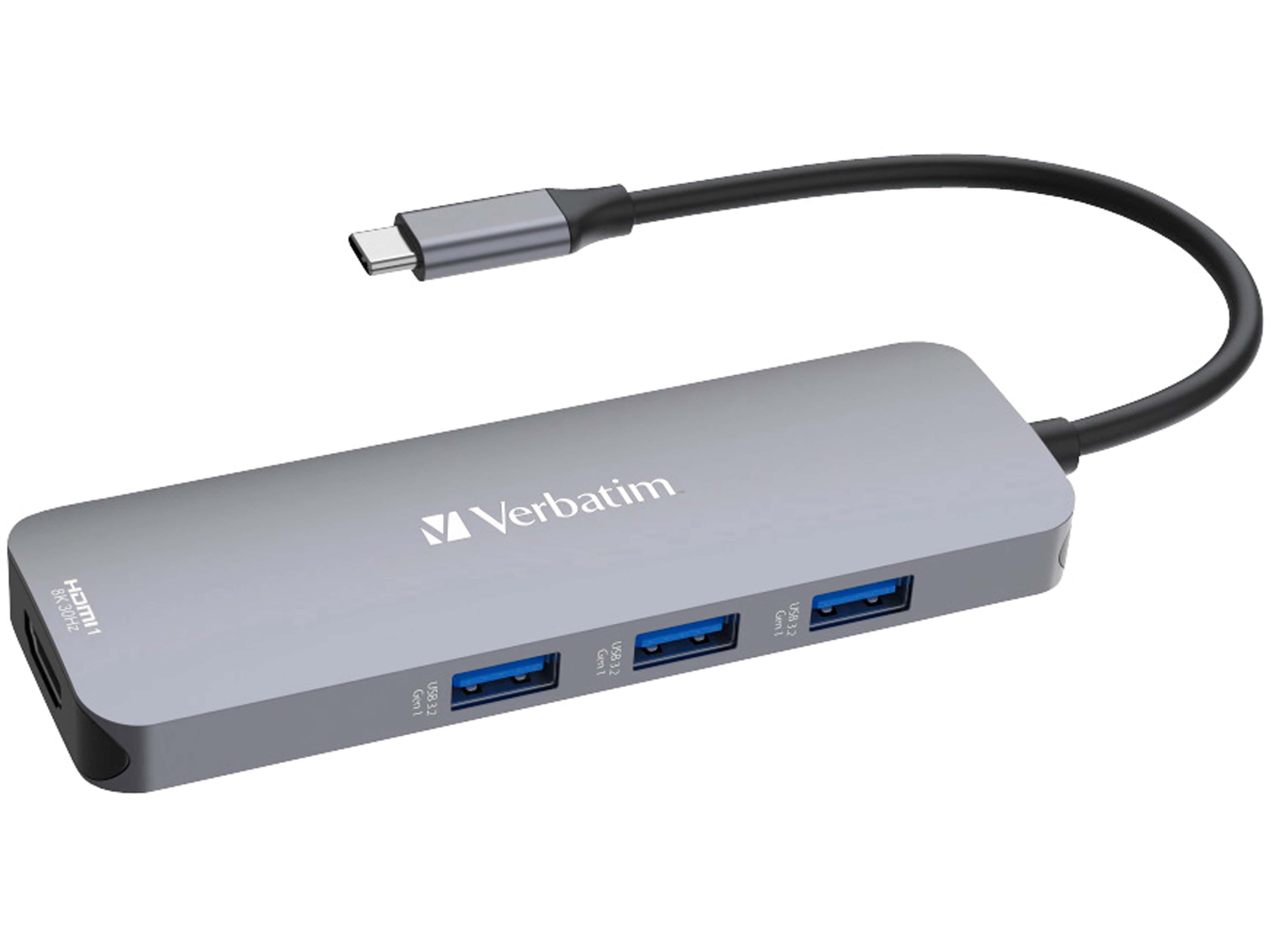 VERBATIM USB-C Pro Multiport Hub CMH-08