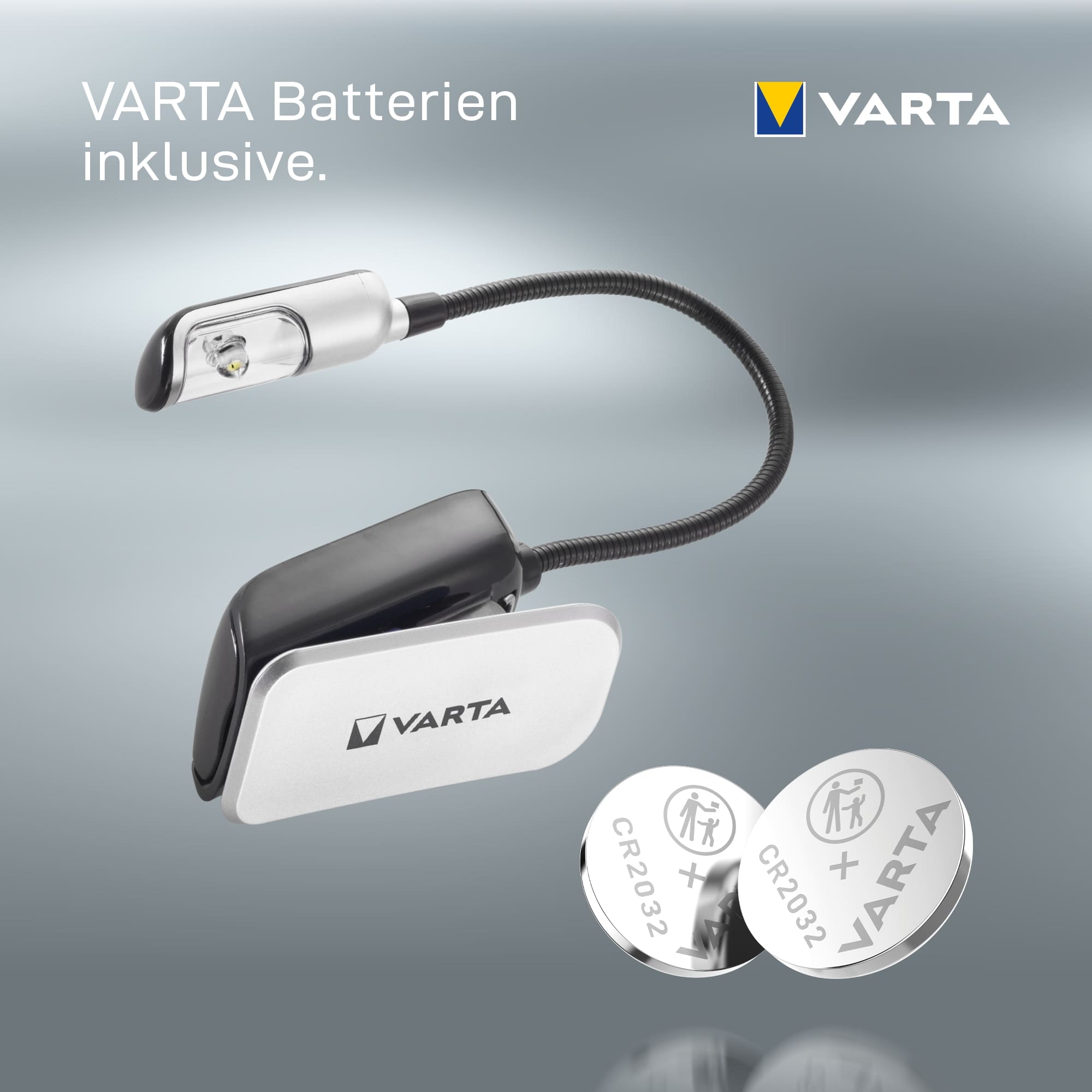 VARTA LED-Buchleuchte Easy Line, 9 lm, Batteriebetrieb