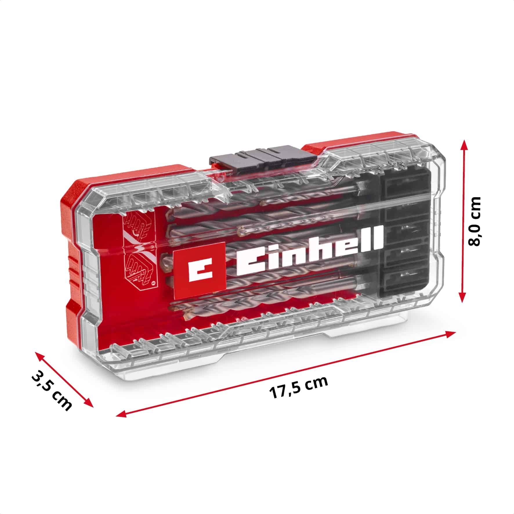EINHELL Steinbohrer-Set, 108743, S-Case, 10-teilig