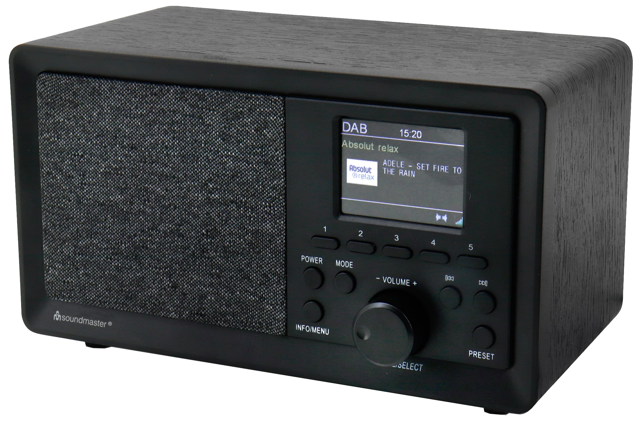 SOUNDMASTER DAB+/UKW-RDS Radio DAB350BR