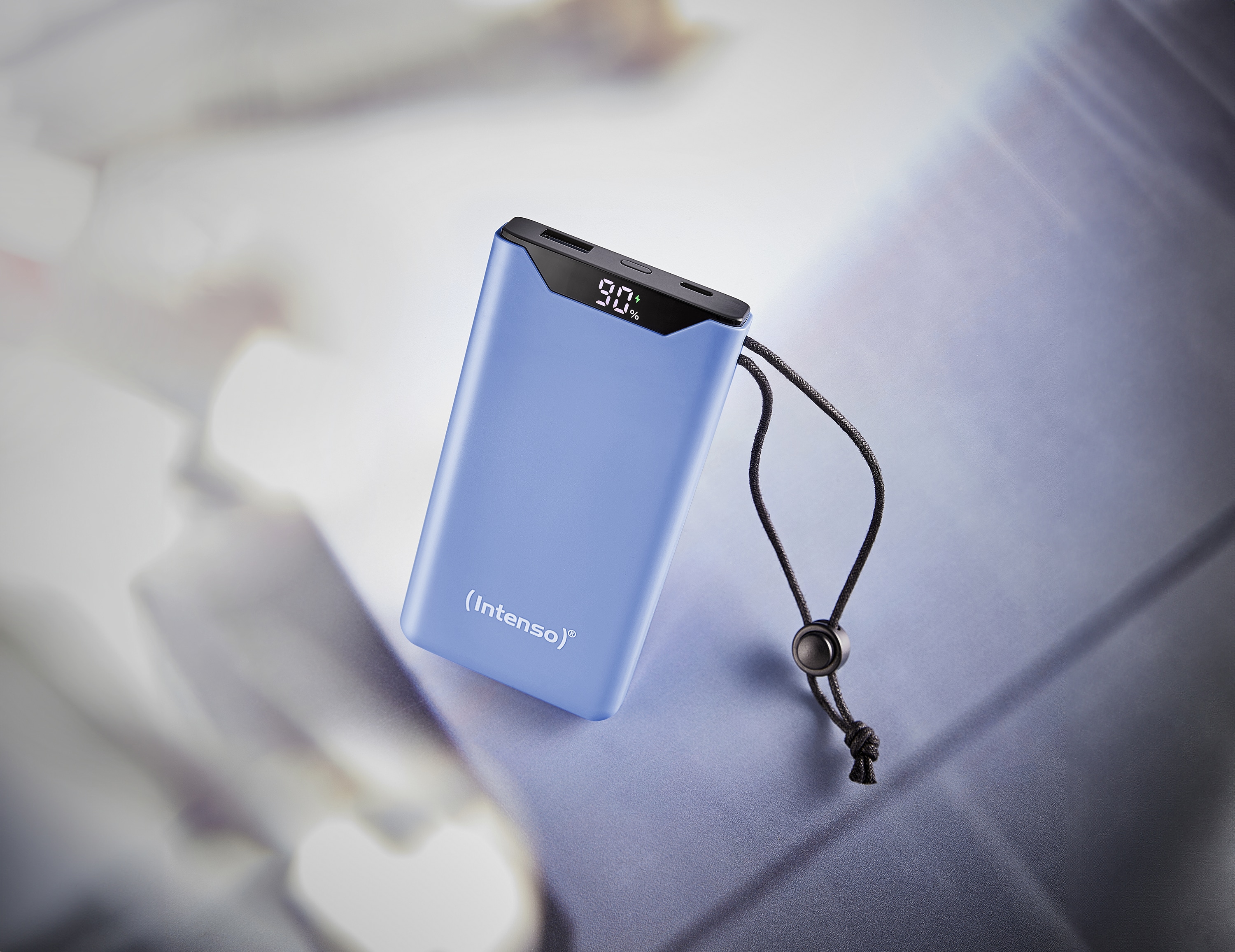 INTENSO USB Powerbank 7332035, F10000, 10.000mAh, 20 W, blau