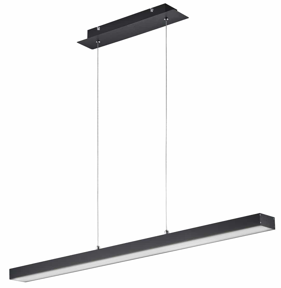 REALITY LED-Pendelleuchte Agano R32801132 schwarz, 18 W, 2000 lm, CCT