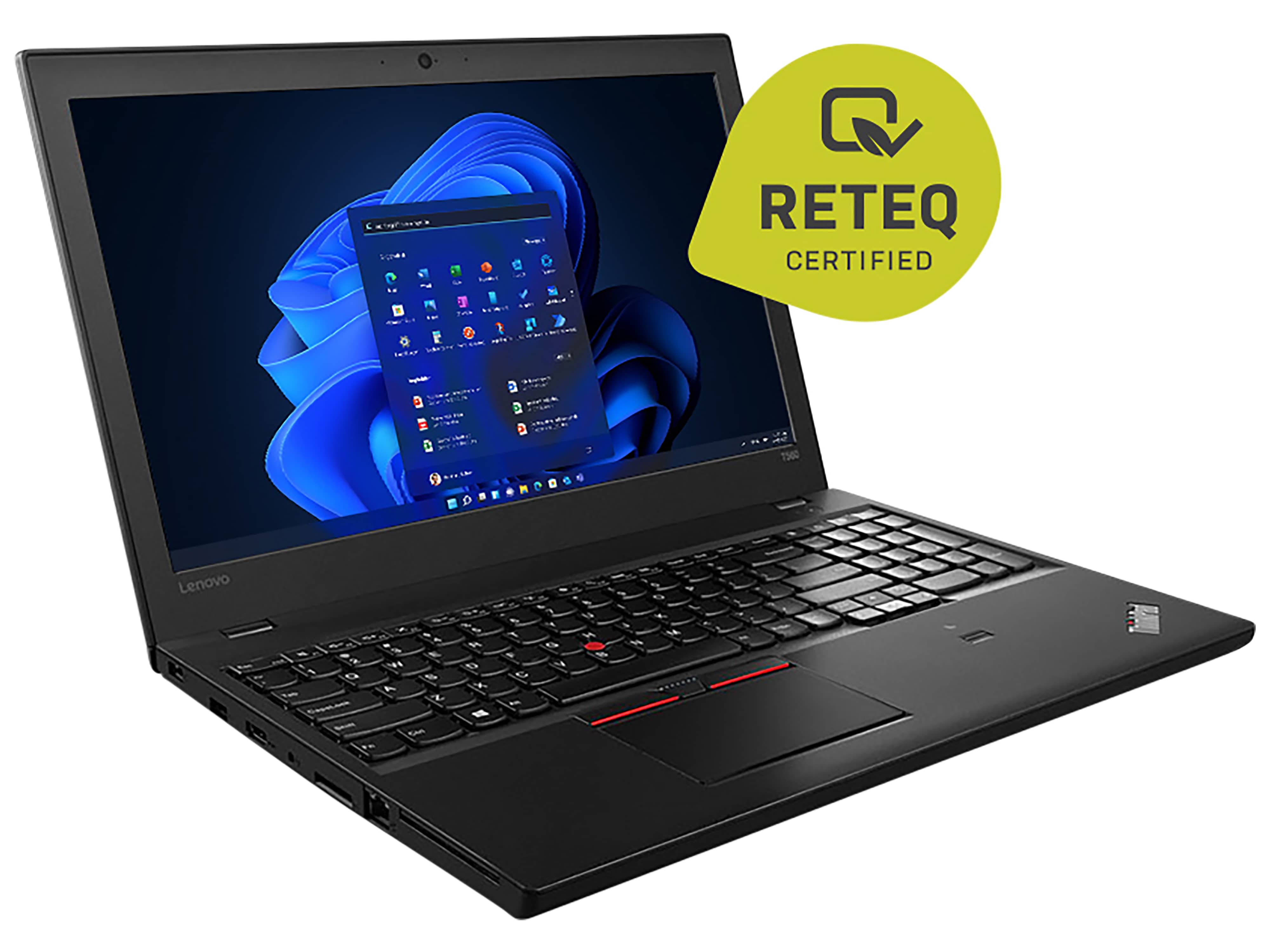 LENOVO Notebook ThinkPad T560 i7, 39,6 cm (15,6"), 32GB, 265GB SSD, Win10p, refurb