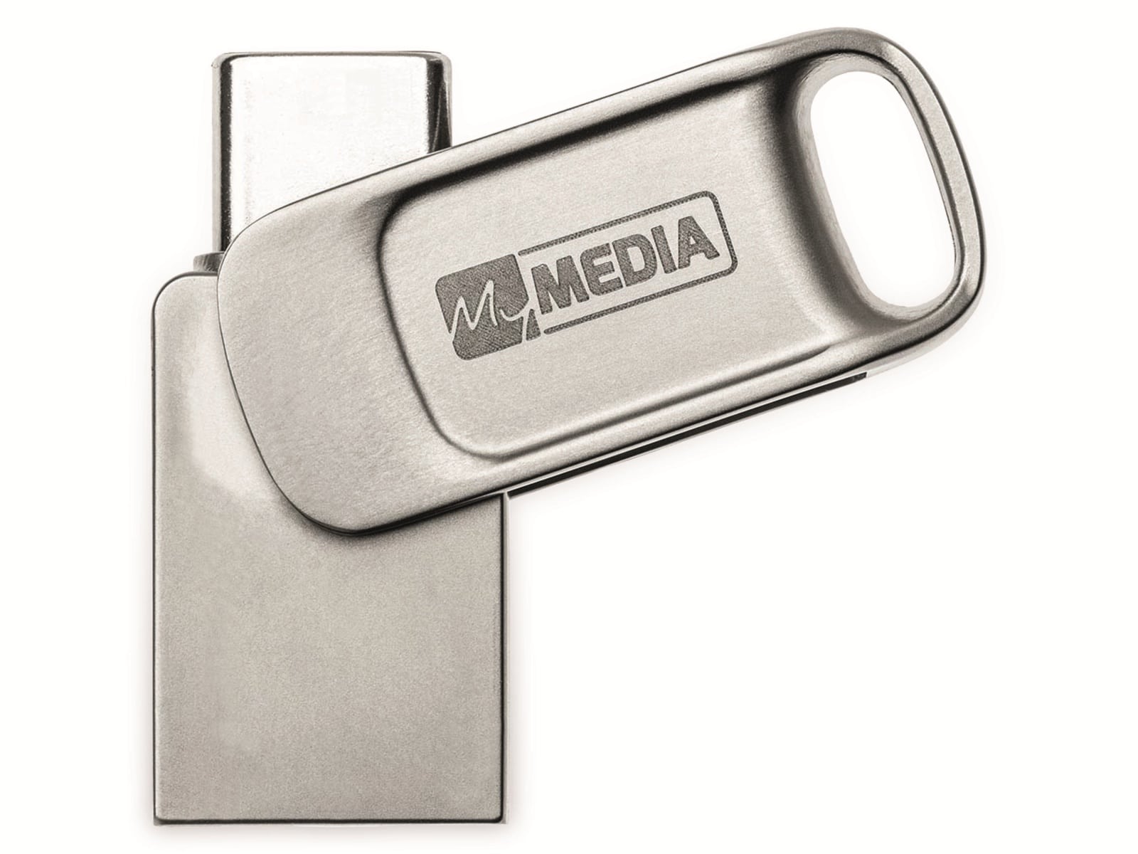 USB-Stick MYMEDIA MyDual, USB 2.0, Typ A/C, 64 GB