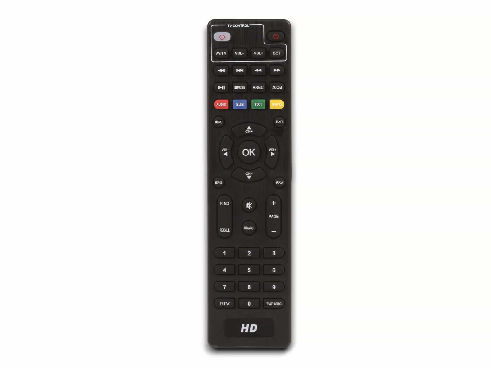 RED OPTICUM DVB-S2 HDTV-Receiver AX 300 VFD